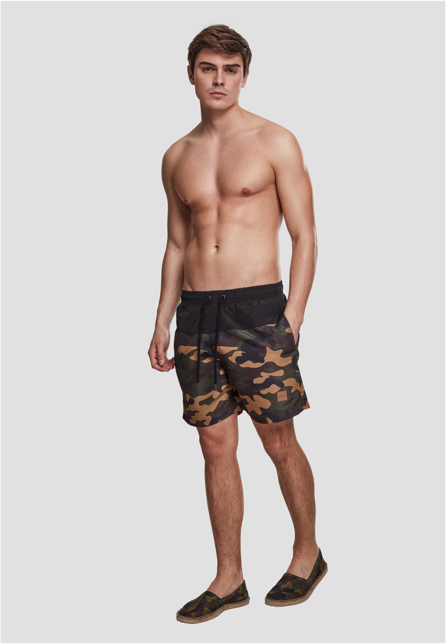 Block Swim Shorts Dark