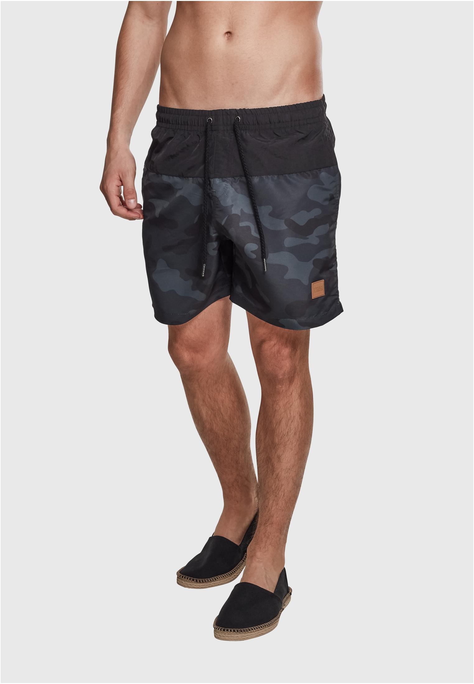 Block Swim Shorts Dark