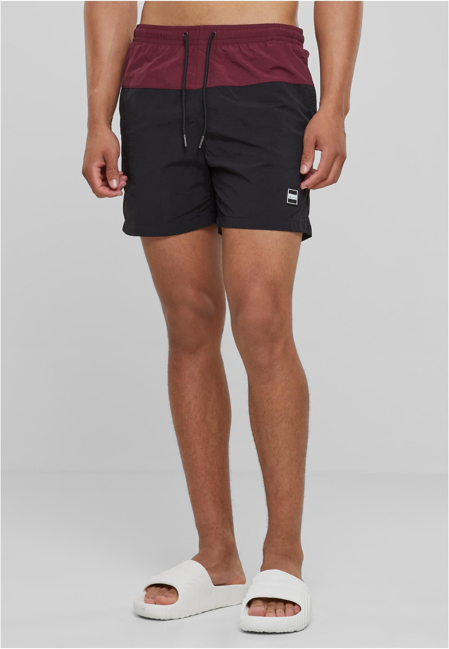 Block Swim Shorts Dark