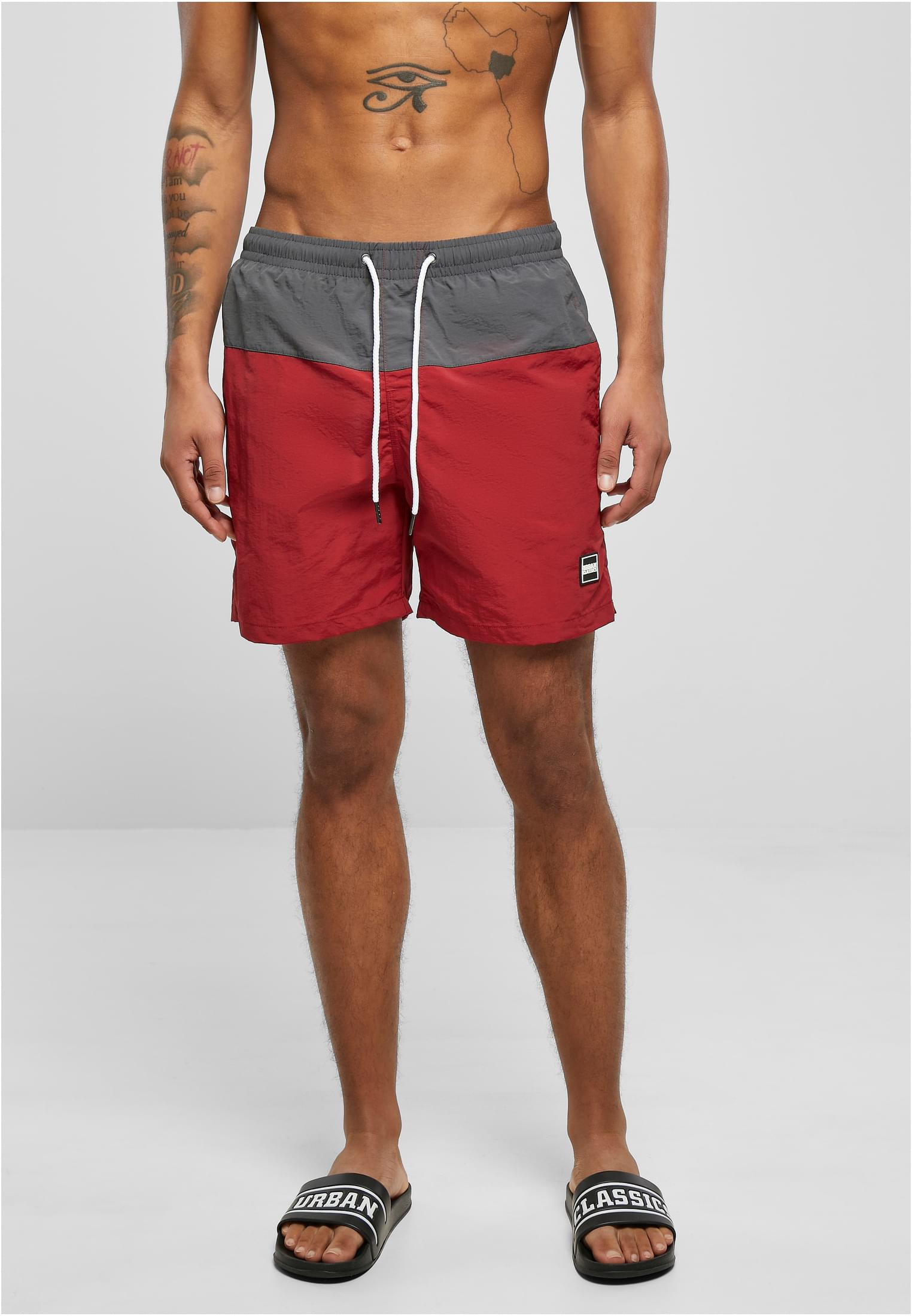 Block Swim Shorts Dark