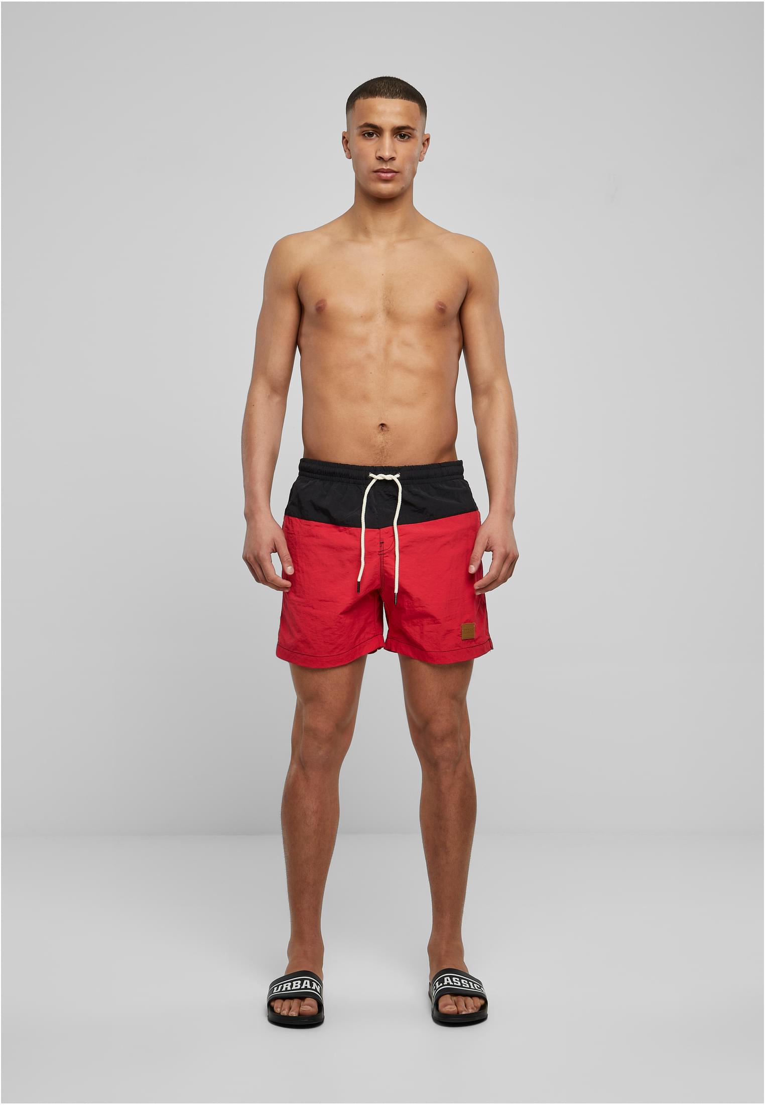 Block Swim Shorts Dark