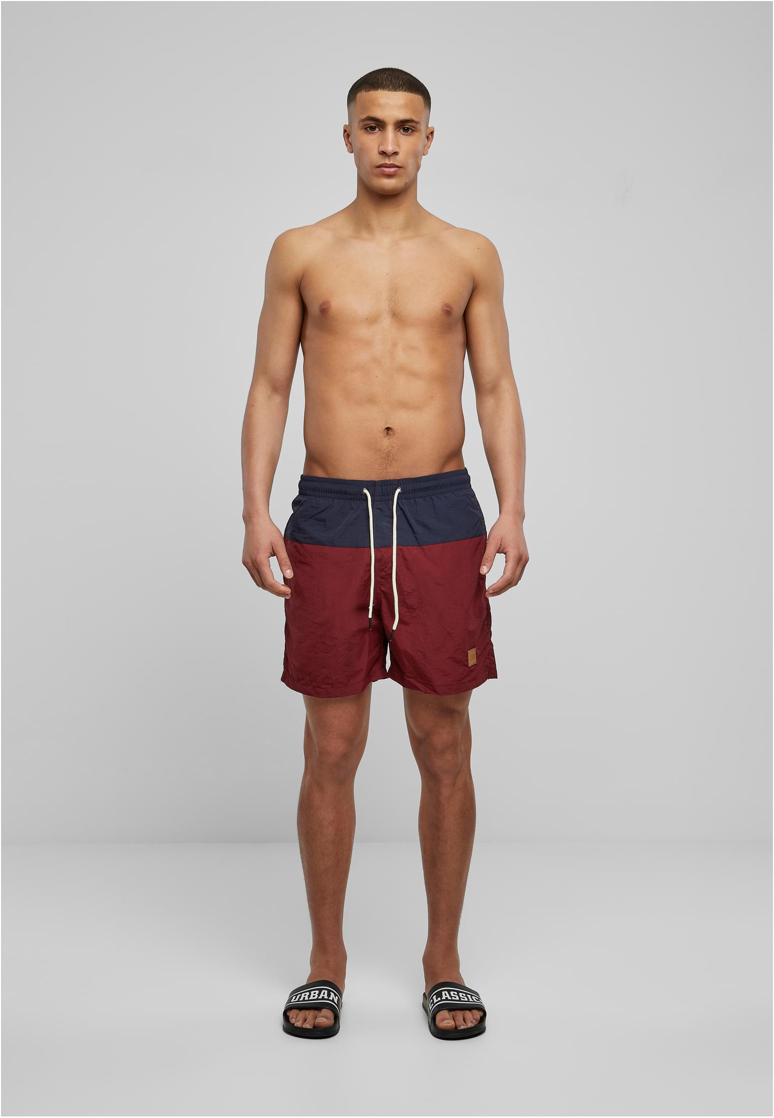 Block Swim Shorts Dark