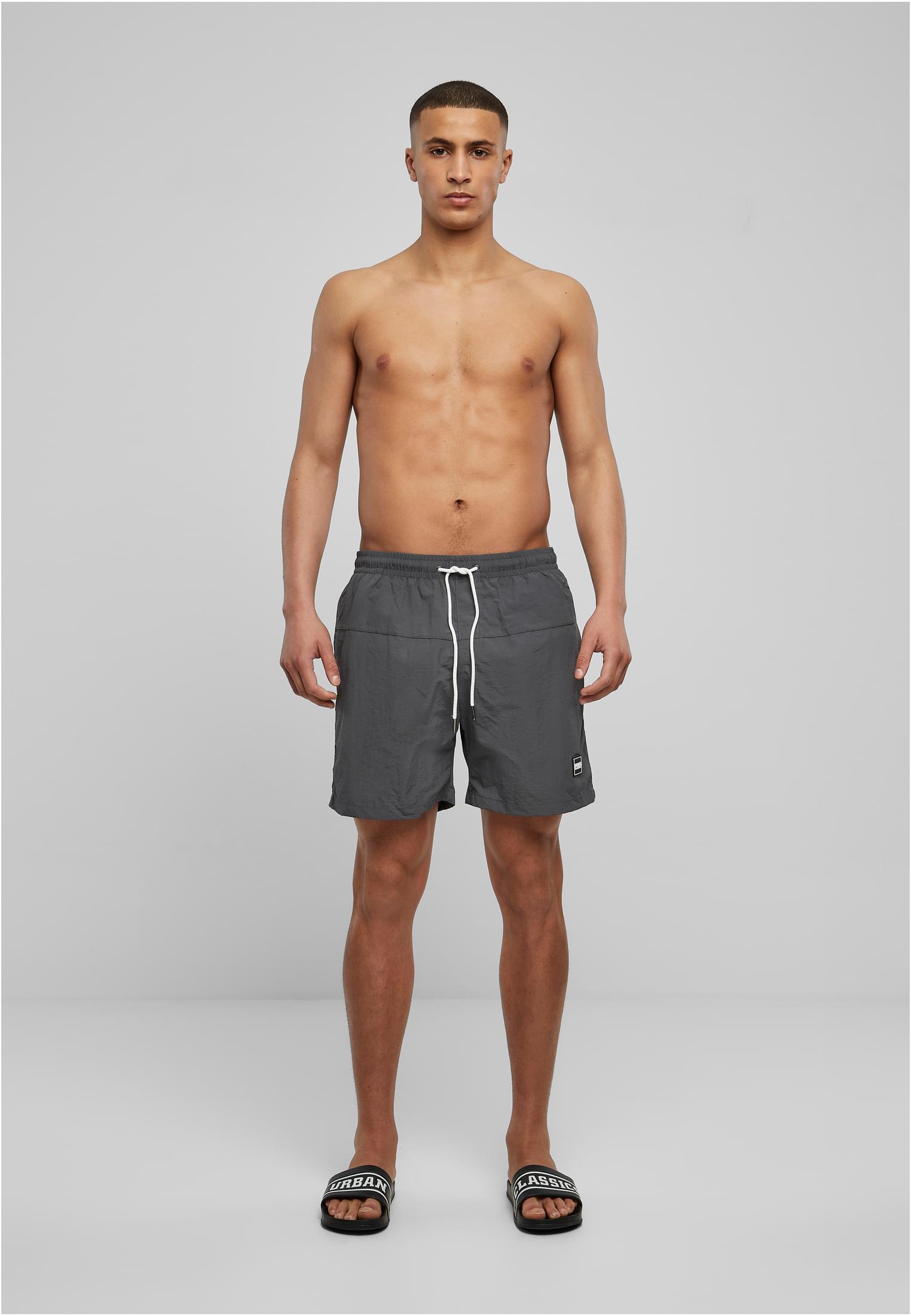 Block Swim Shorts Dark