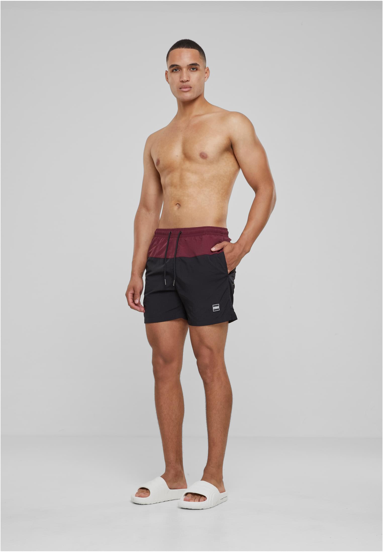 Block Swim Shorts Dark