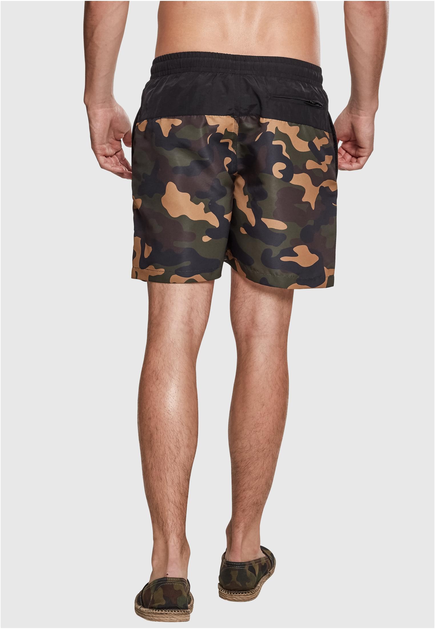 Block Swim Shorts Dark