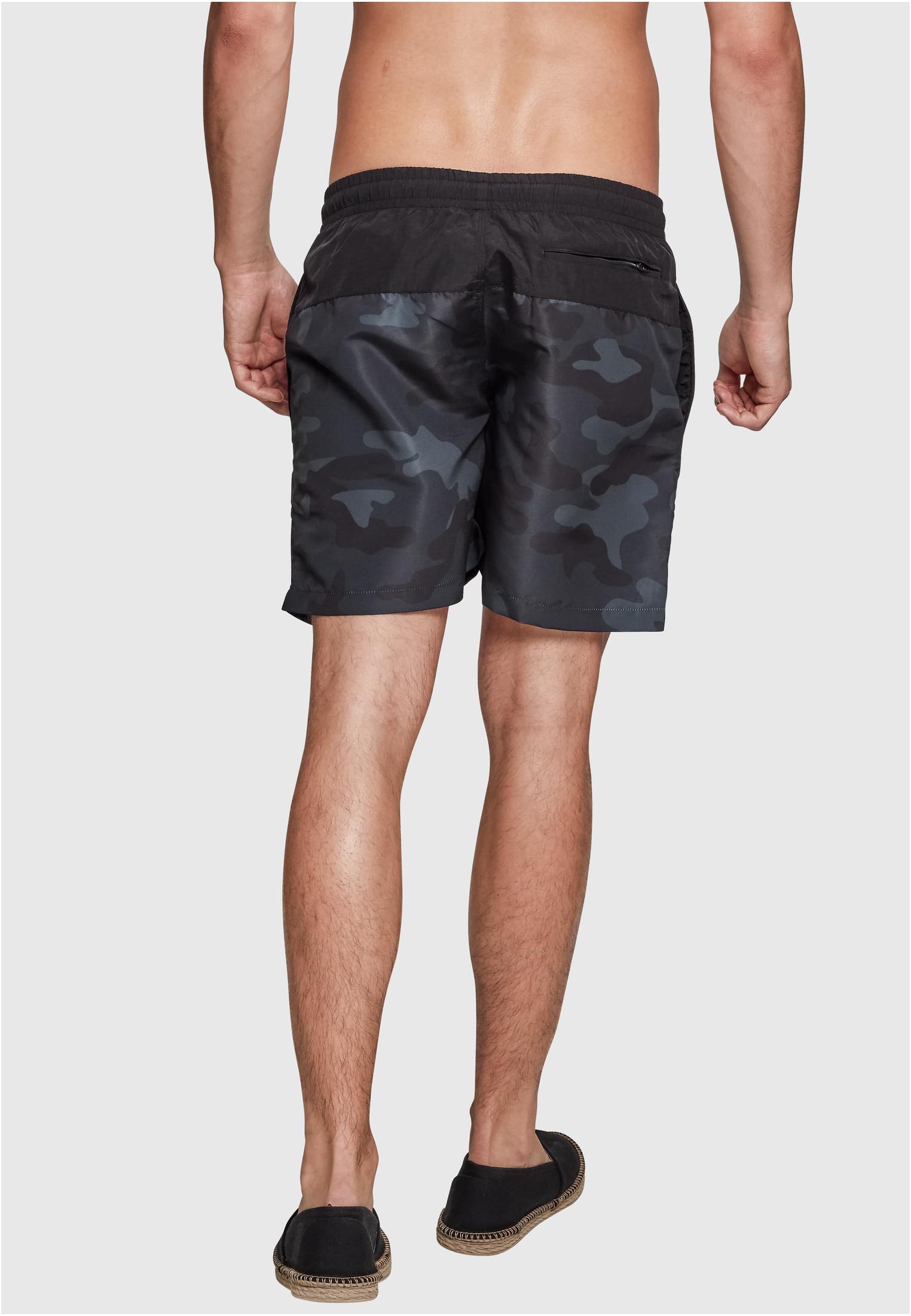 Block Swim Shorts Dark