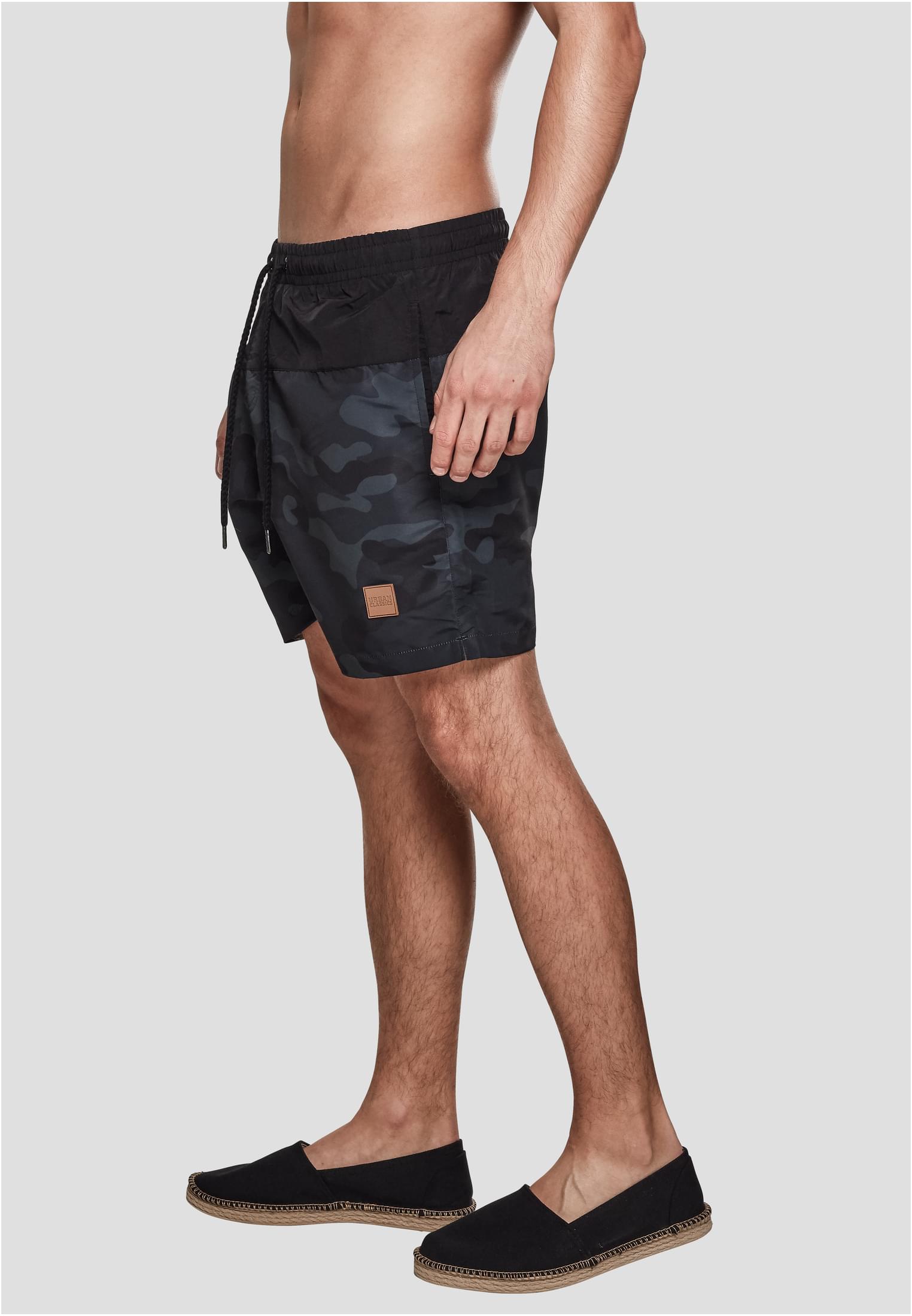 Block Swim Shorts Dark