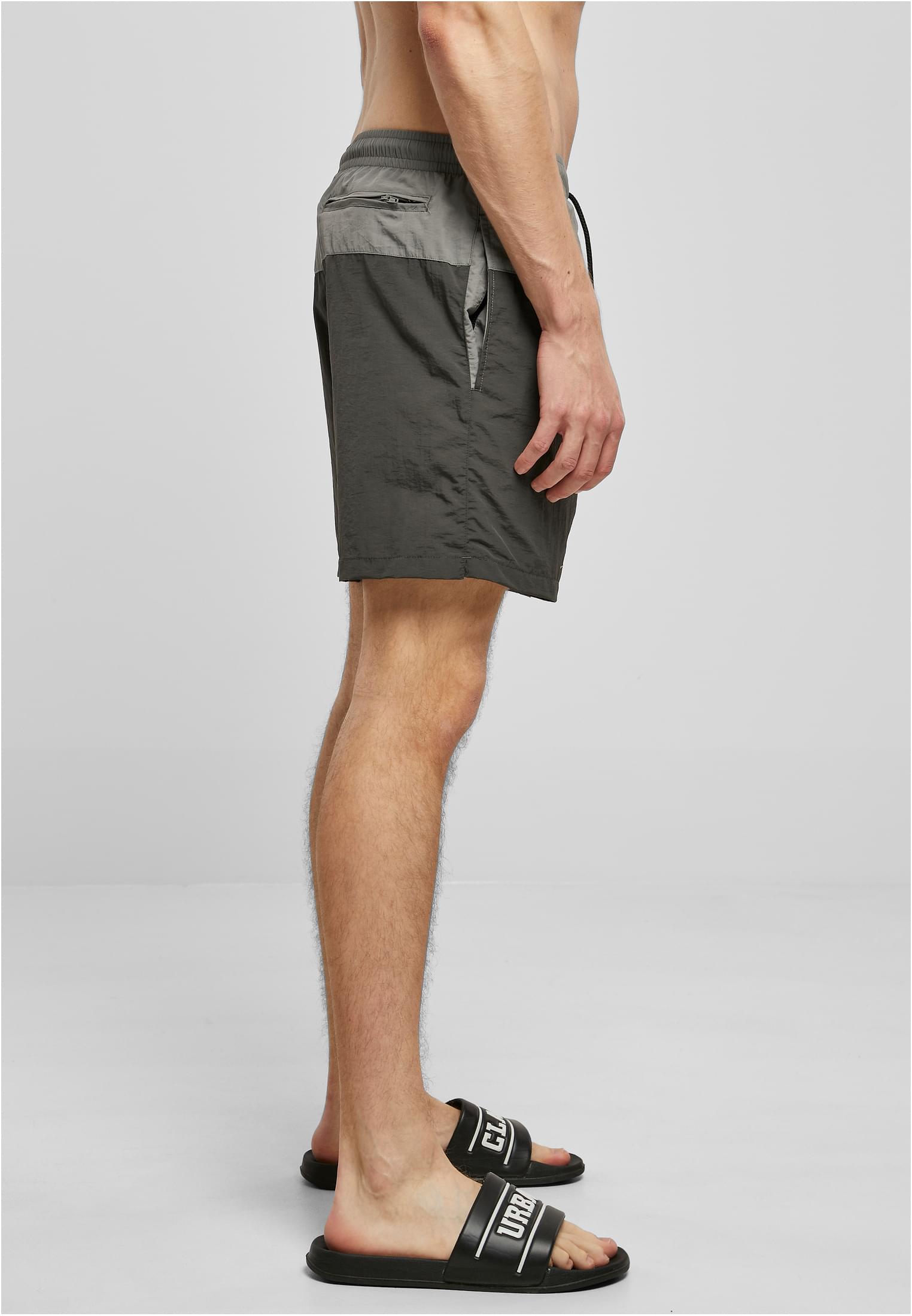 Block Swim Shorts Dark