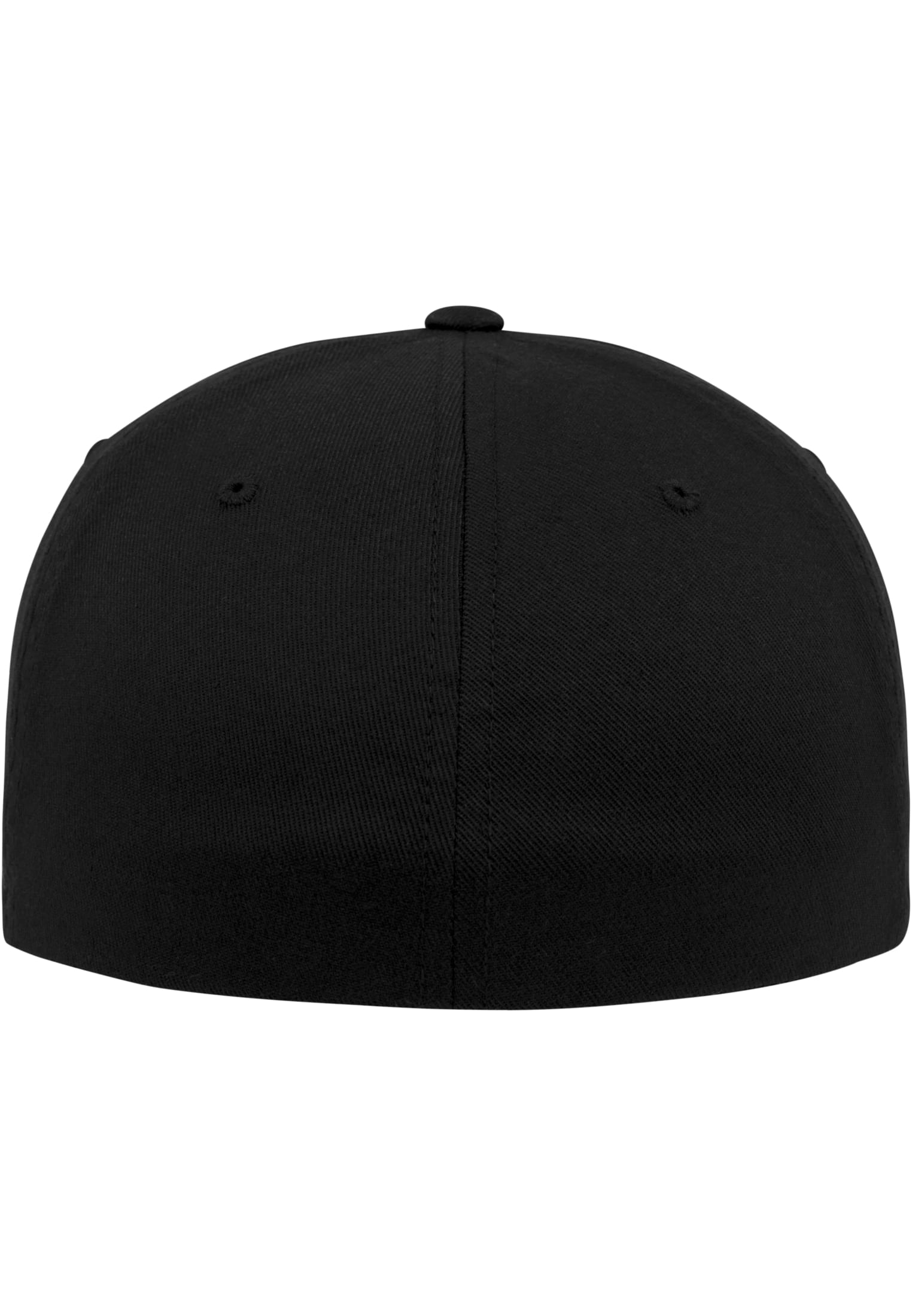 Synthetic Leatherpatch Flexfit Cap | blk/blk