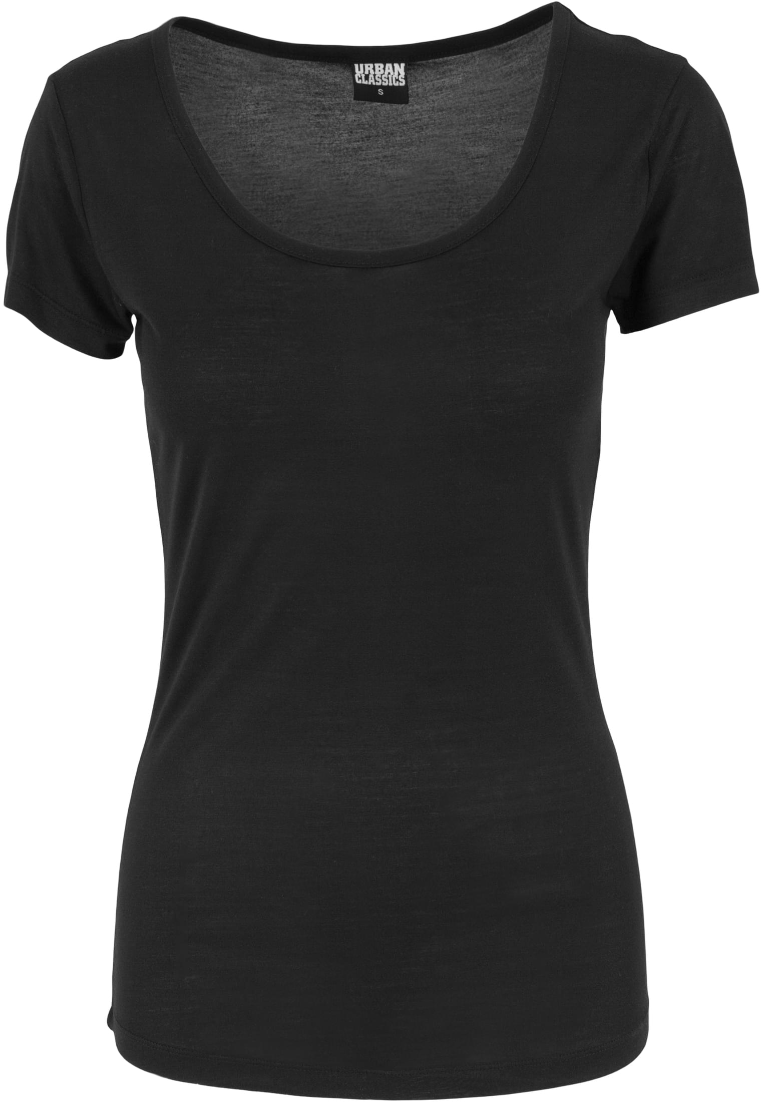 Ladies Basic Viscon Tee | black