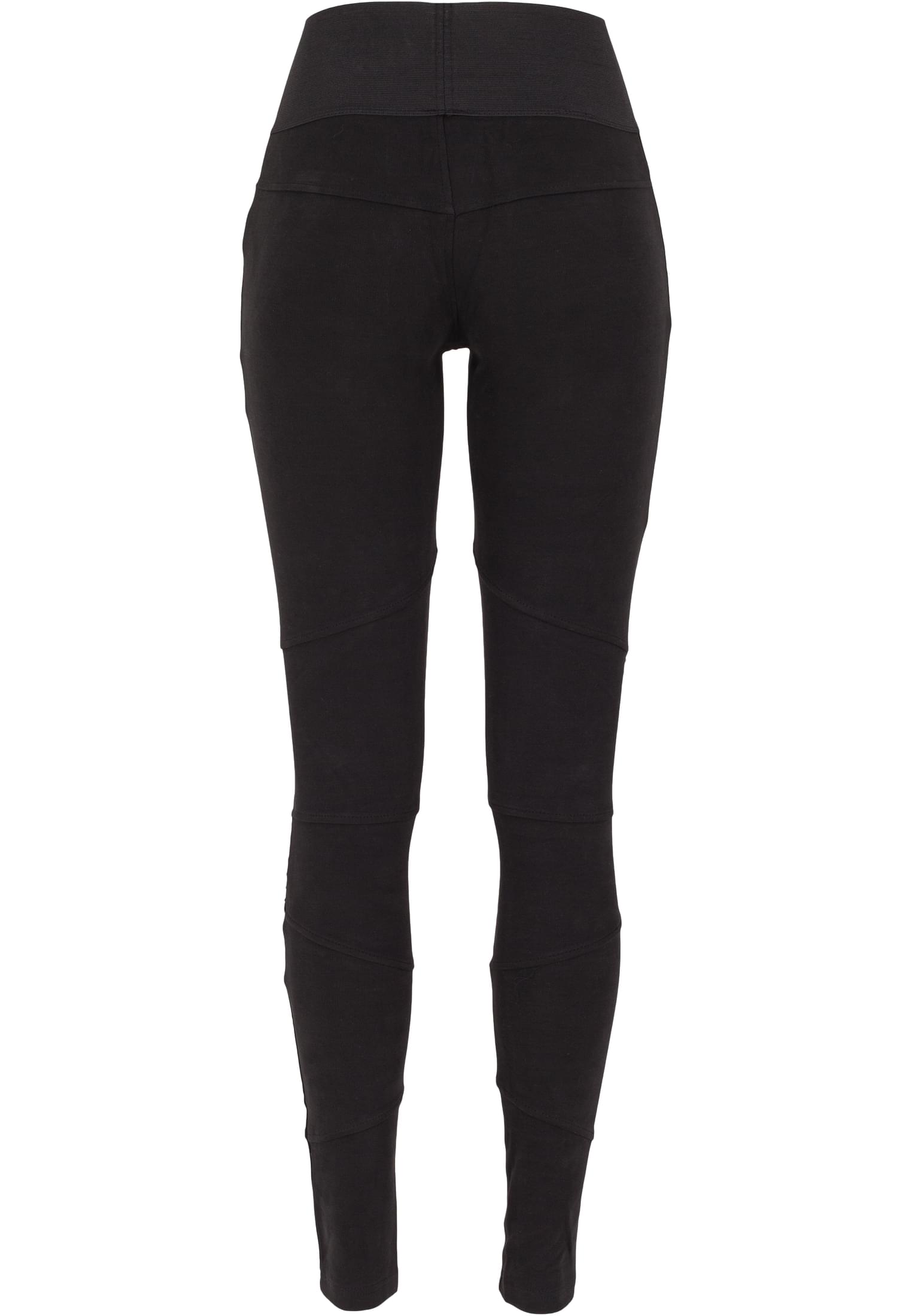 Ladies Interlock High Waist Leggings | blk/blk