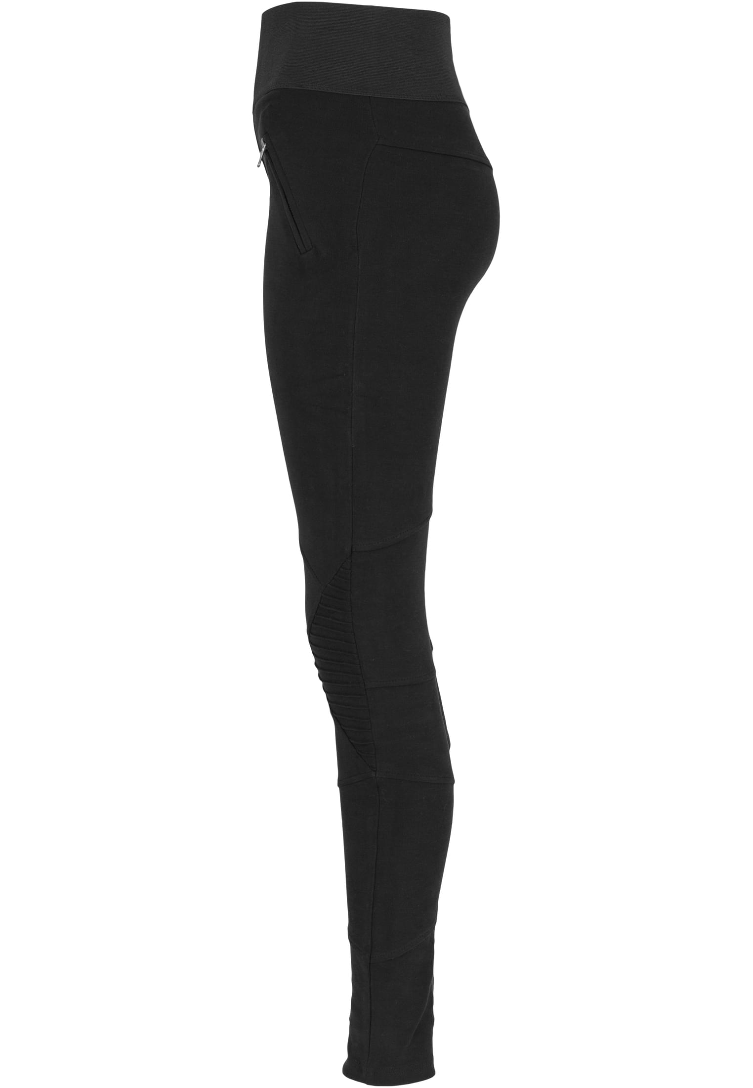 Ladies Interlock High Waist Leggings | blk/blk