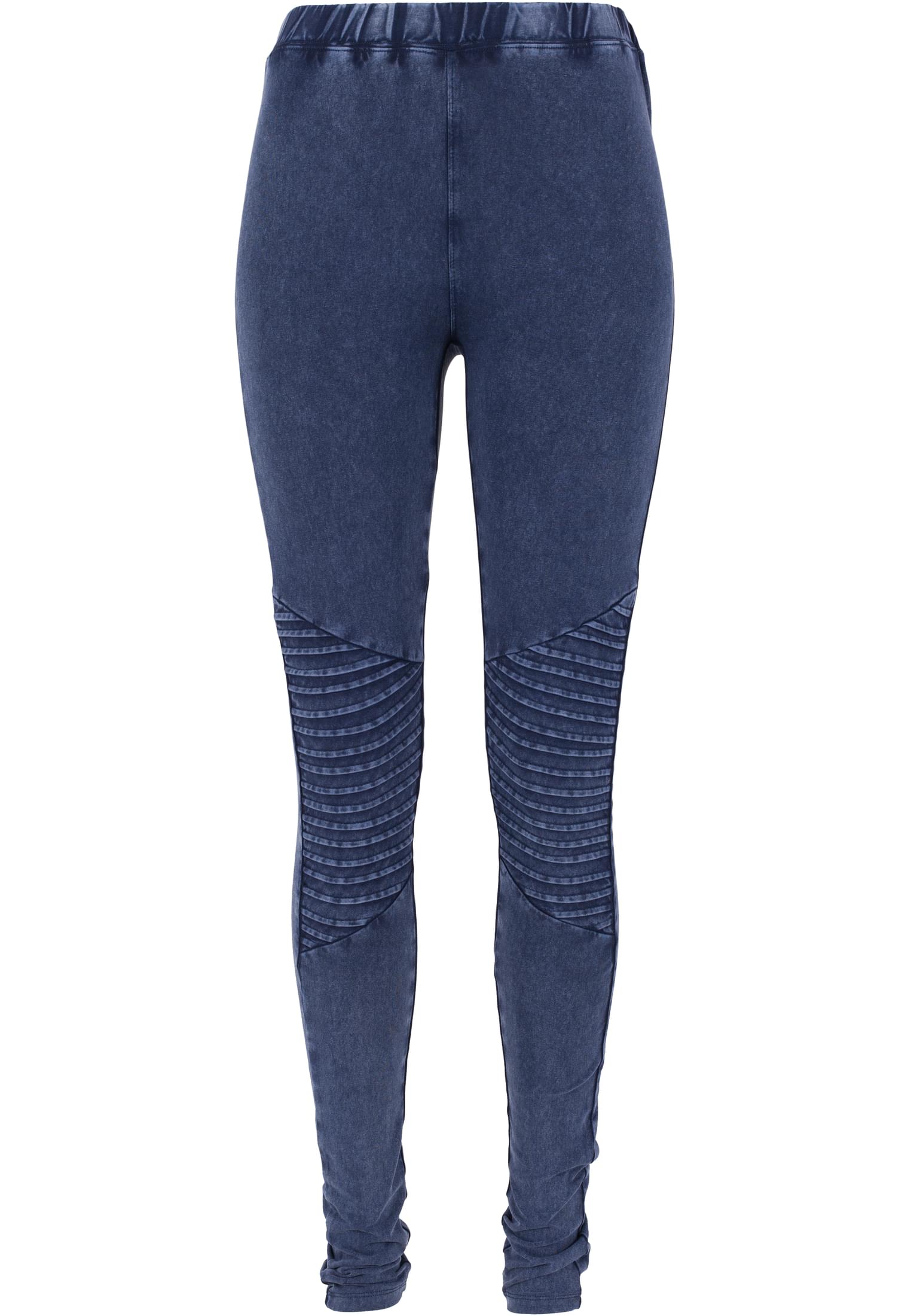 Ladies Denim Jersey Leggings | indigo