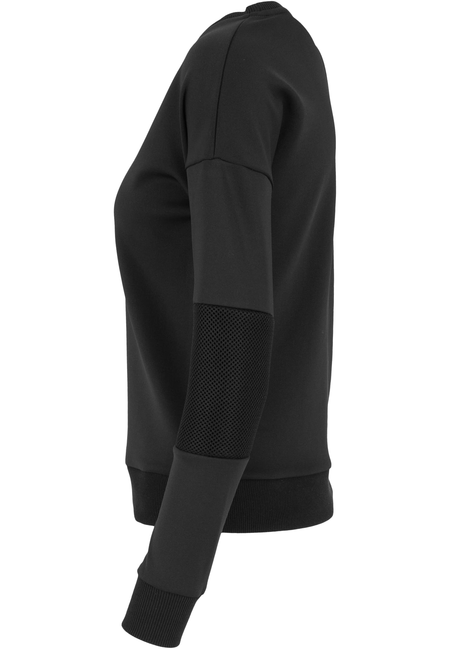 Ladies Scuba Mesh Crew | black