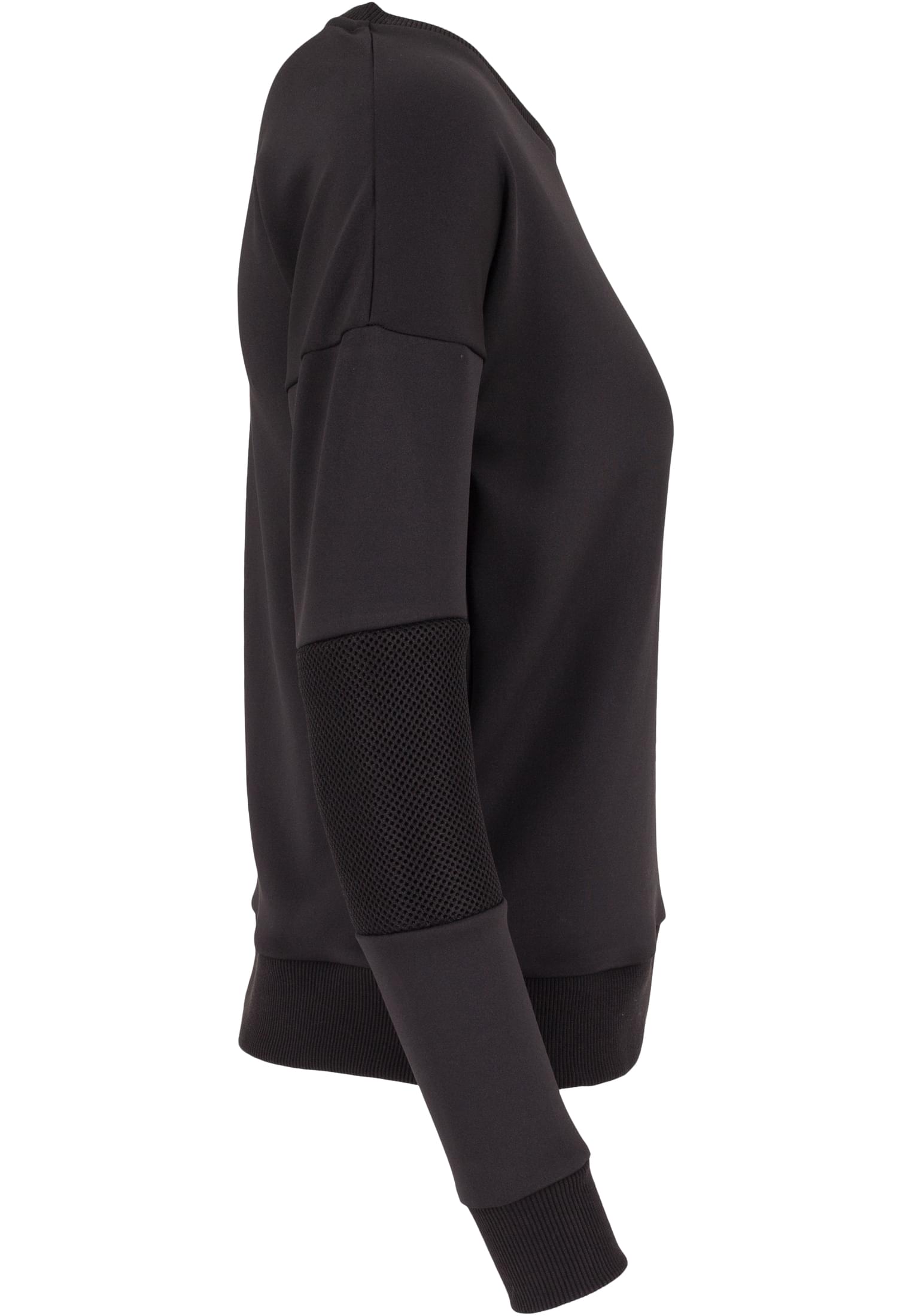 Ladies Scuba Mesh Crew | black