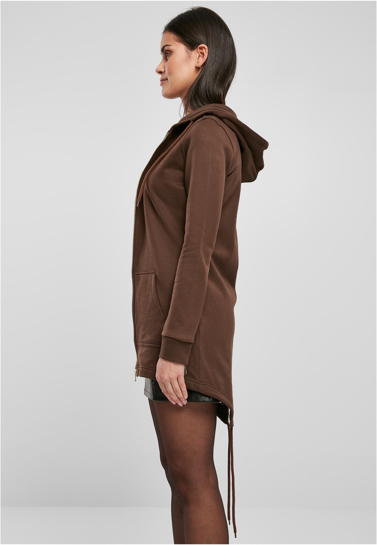 Ladies Sweat Parka | brown