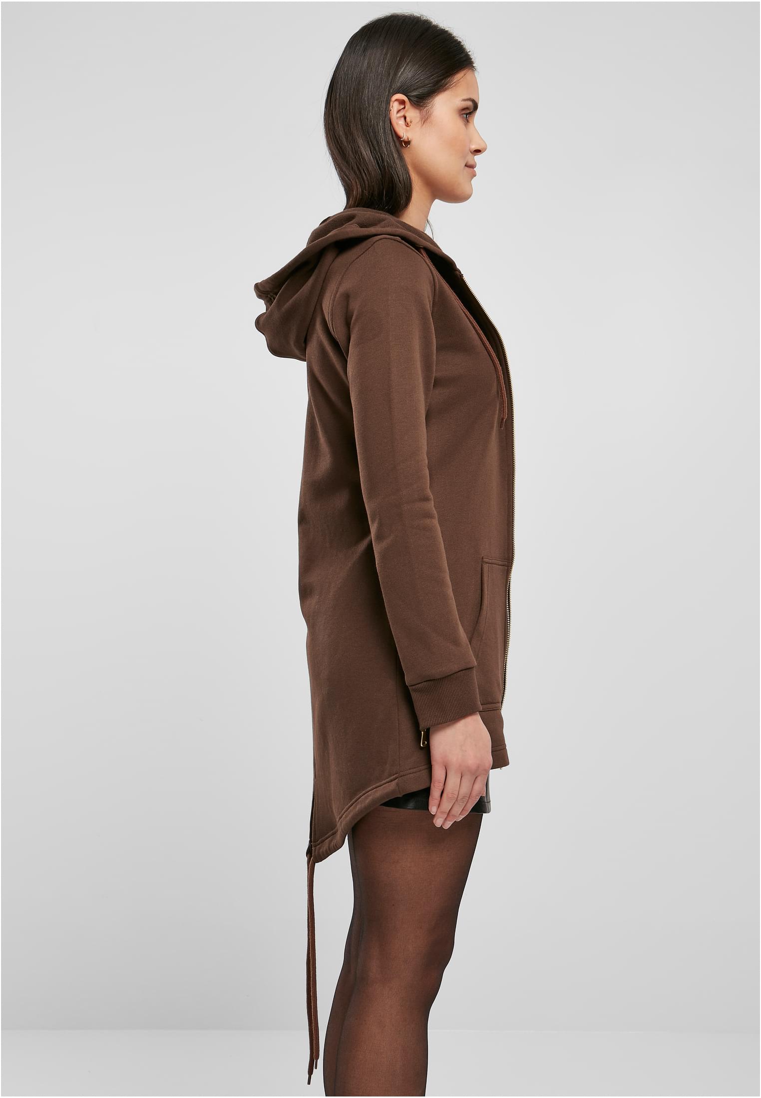 Ladies Sweat Parka | brown