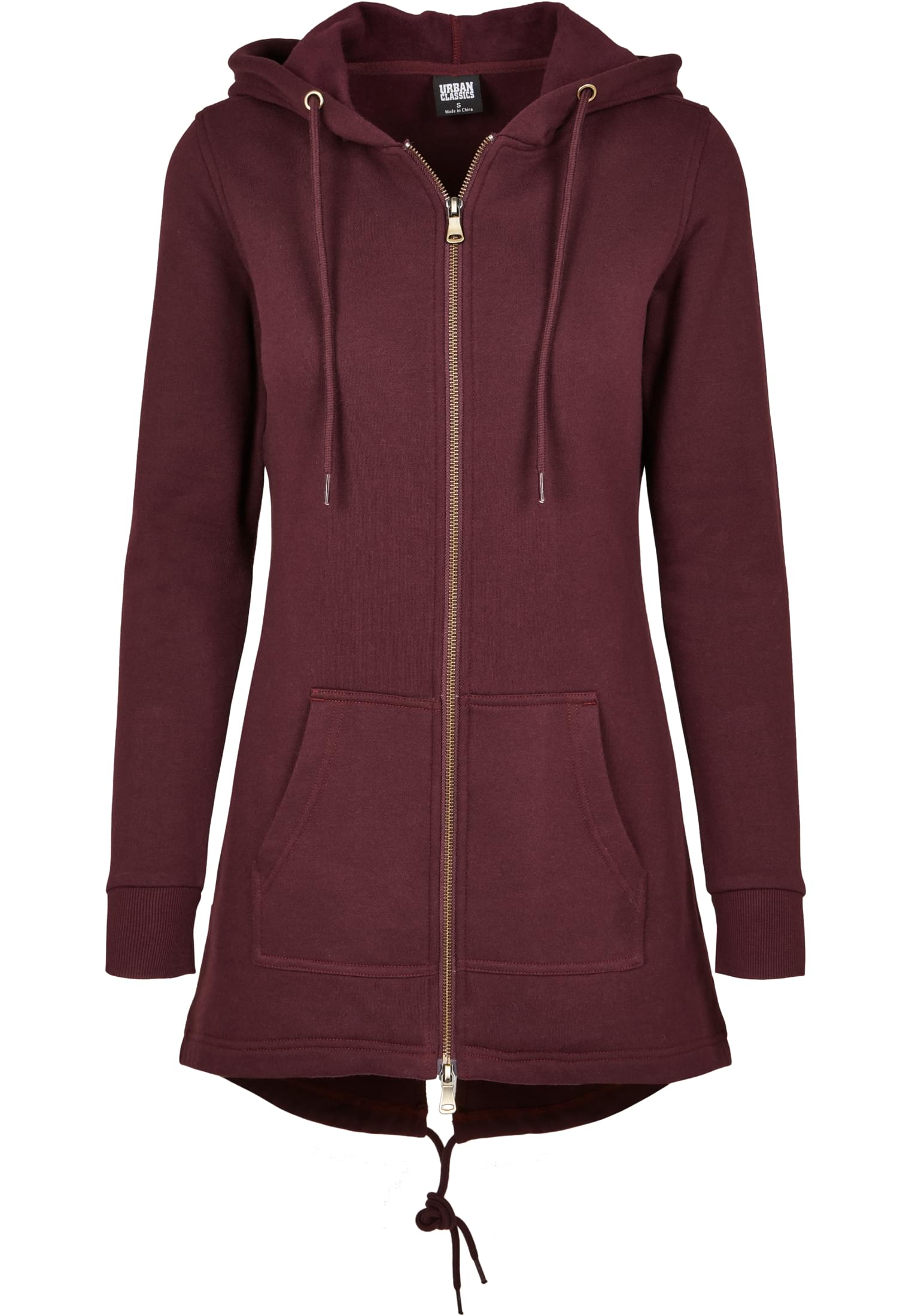 Ladies Sweat Parka | redwine