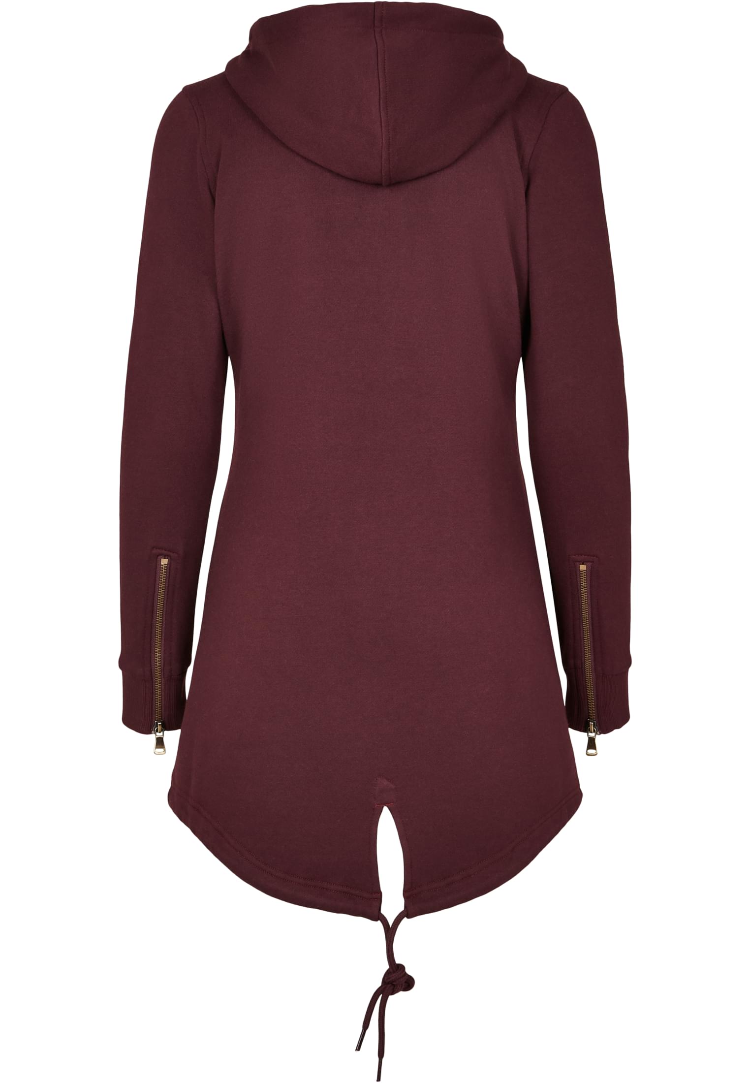 Ladies Sweat Parka | redwine