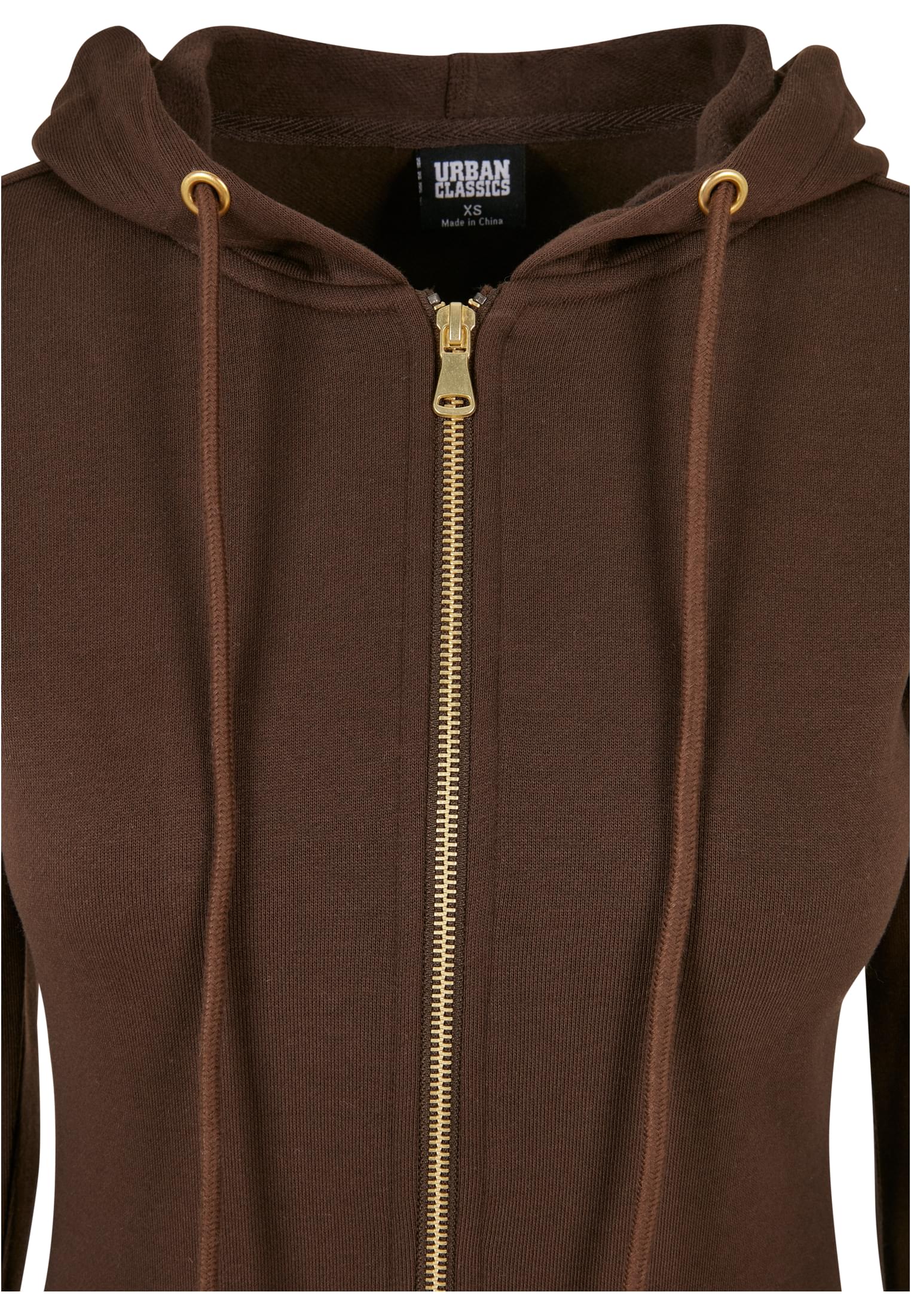 Ladies Sweat Parka | brown