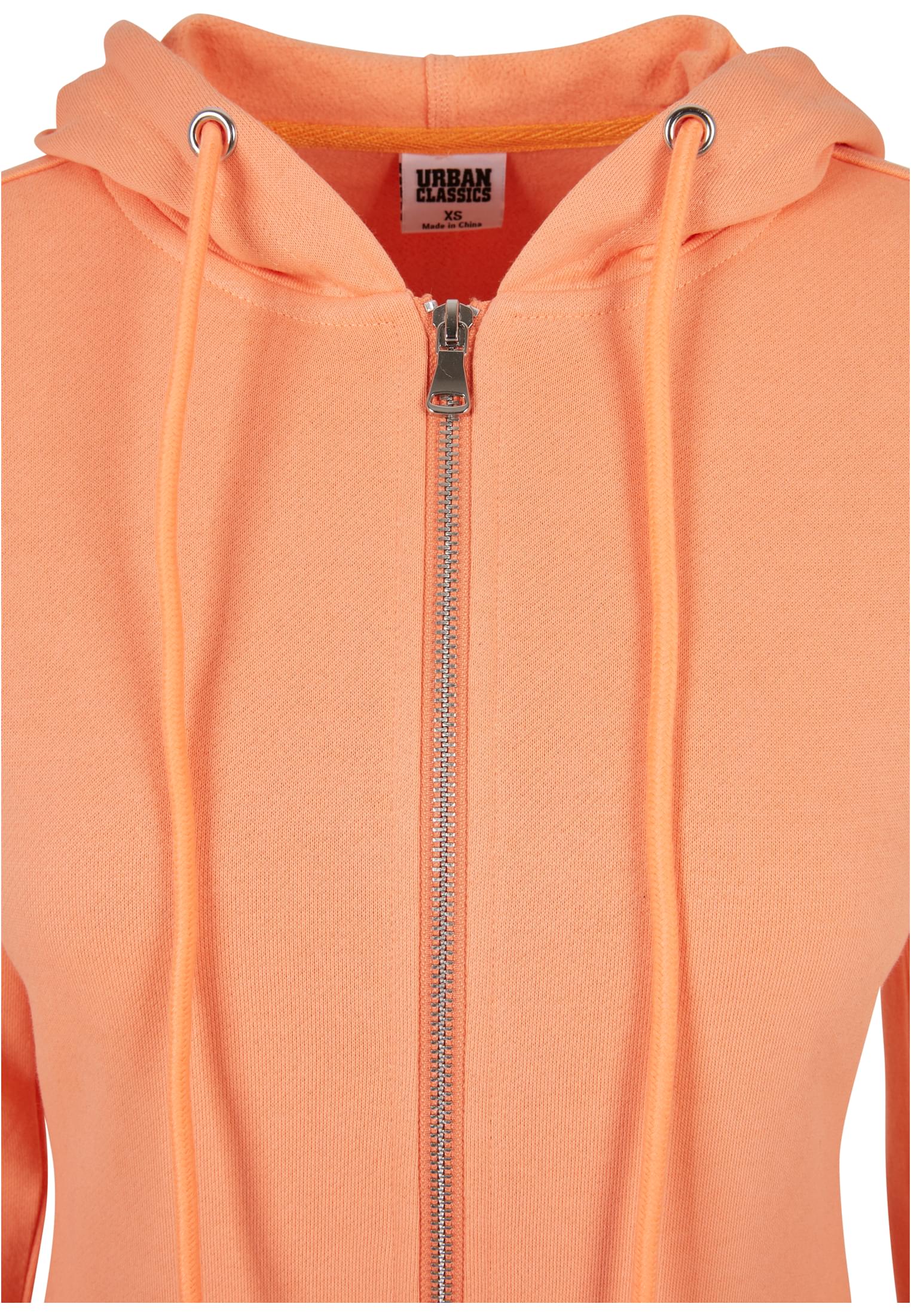 Ladies Sweat Parka | papaya