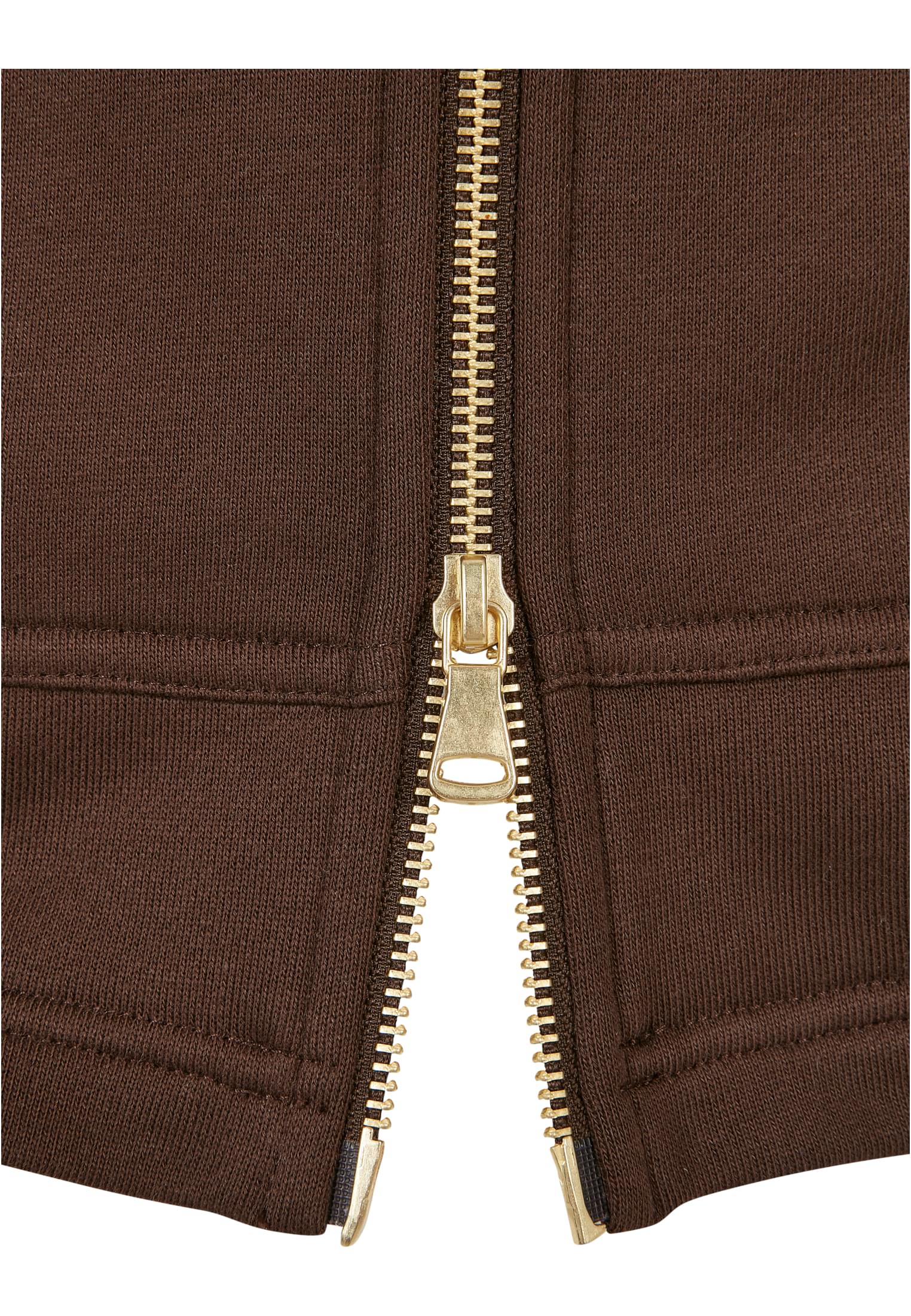 Ladies Sweat Parka | brown