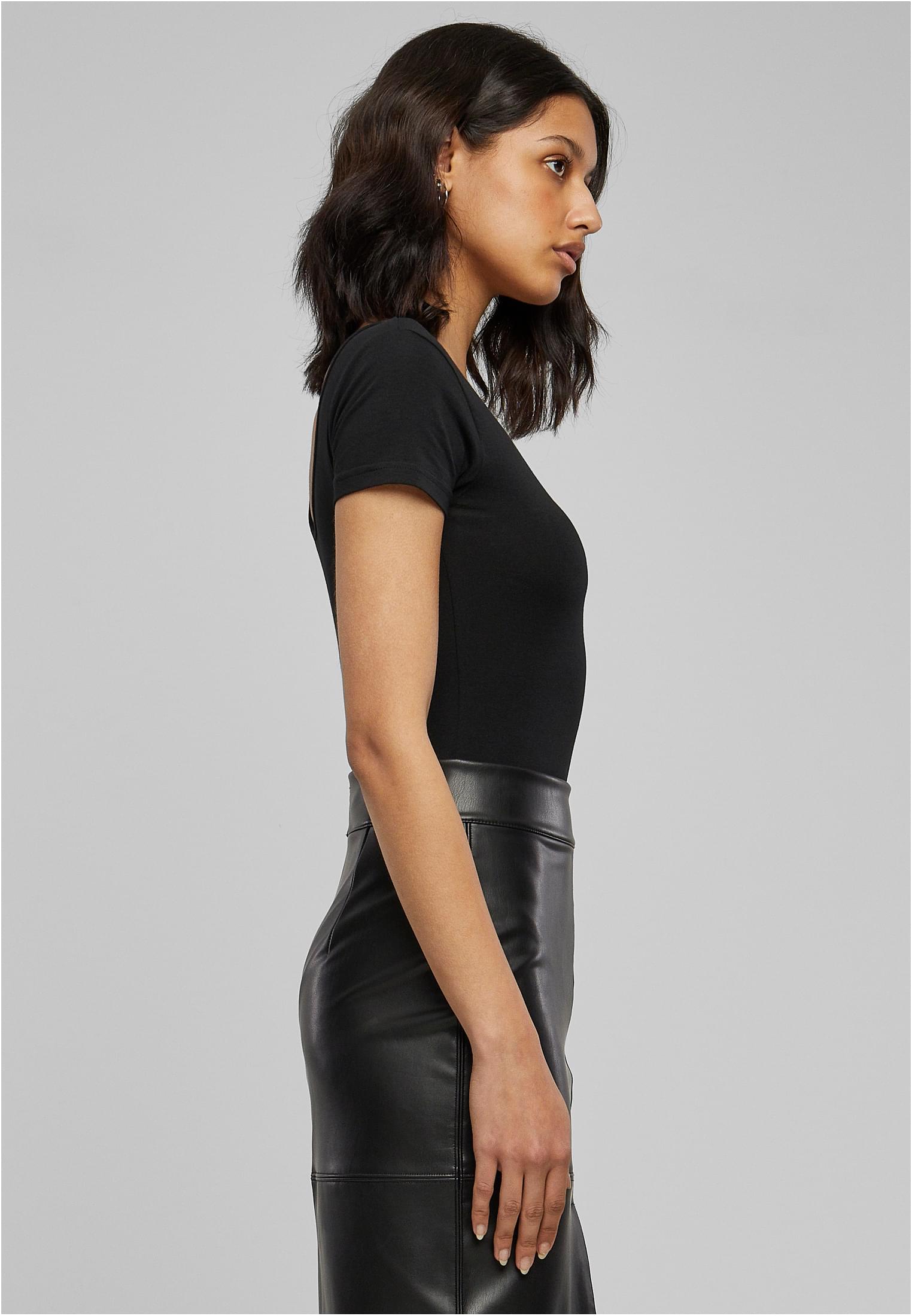 Ladies Stretch Jersey  Body | black