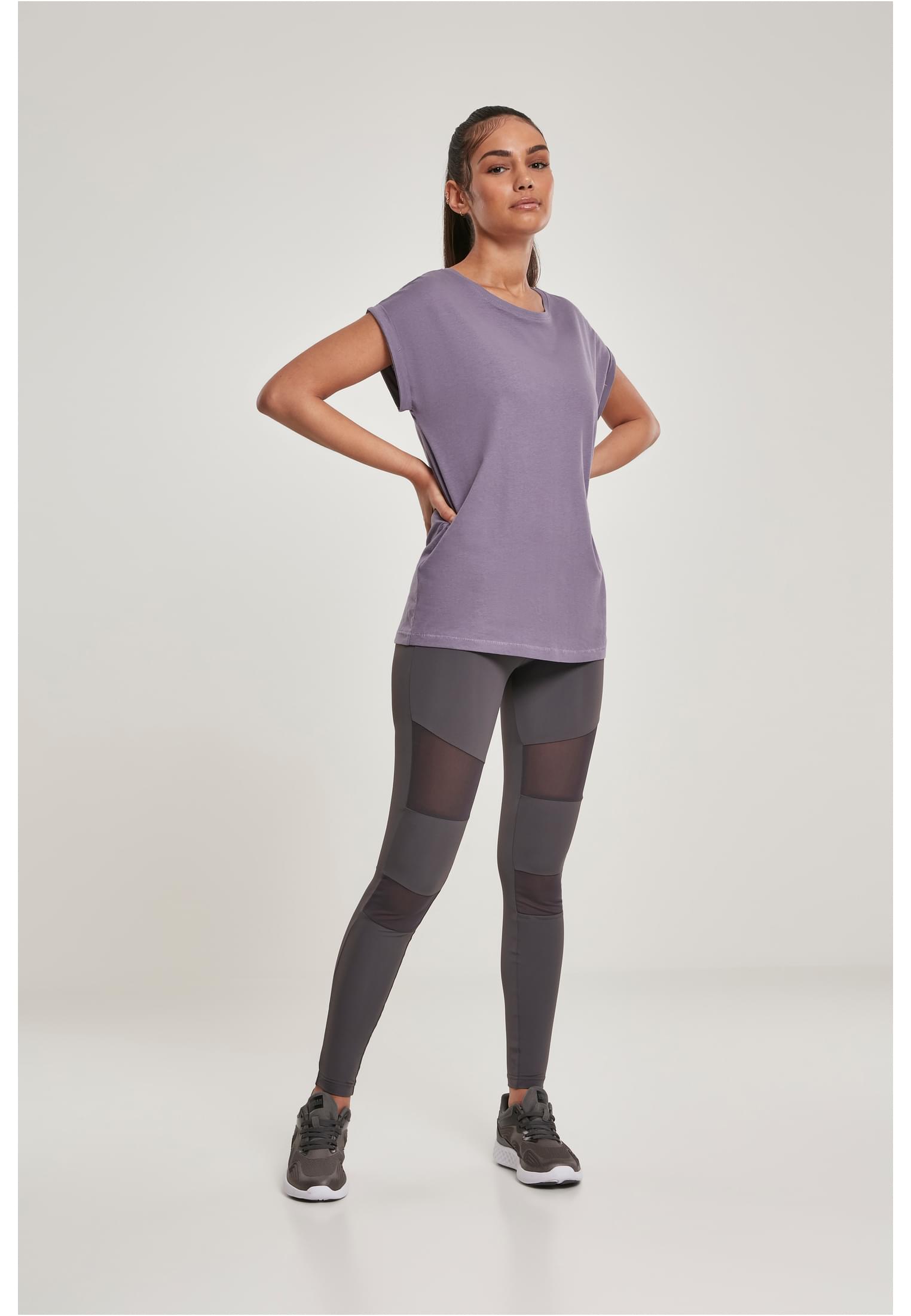 Ladies Tech Mesh Leggings | dark grey