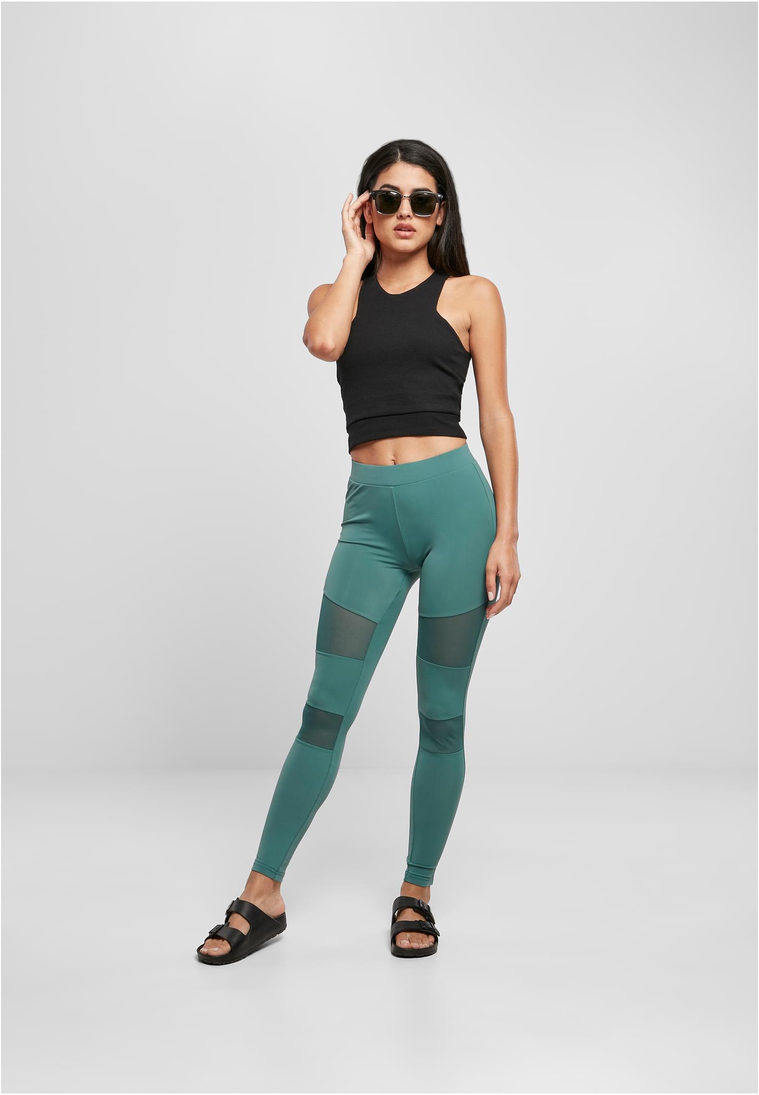 Ladies Tech Mesh Leggings | paleleaf