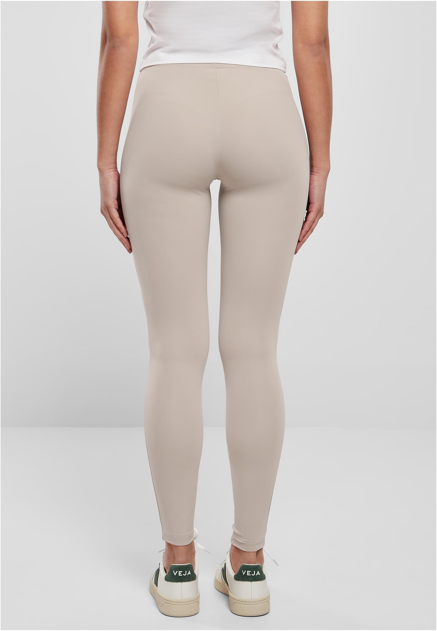 Ladies Tech Mesh Leggings | warmgrey