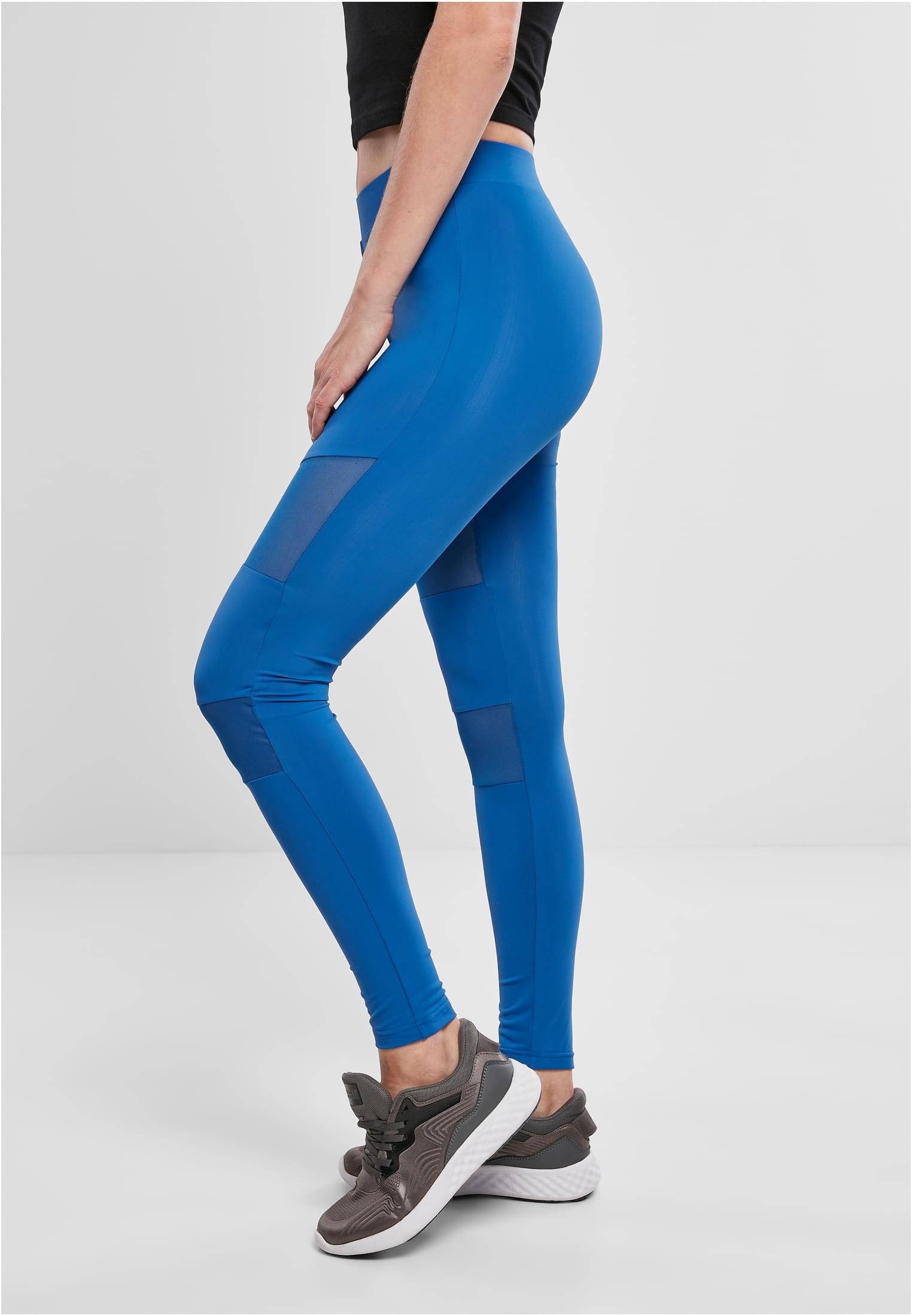 Ladies Tech Mesh Leggings | sporty blue