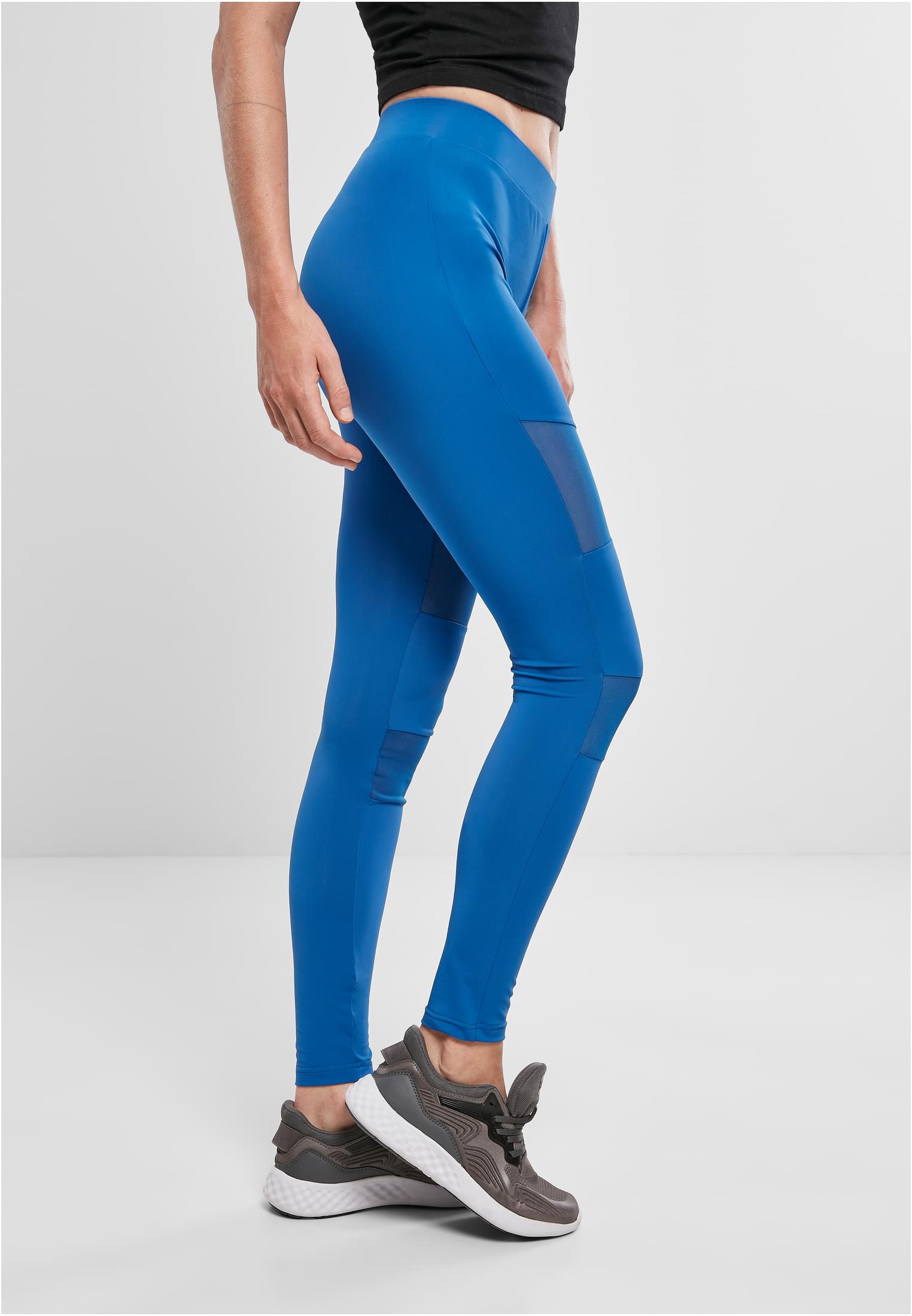 Ladies Tech Mesh Leggings | sporty blue