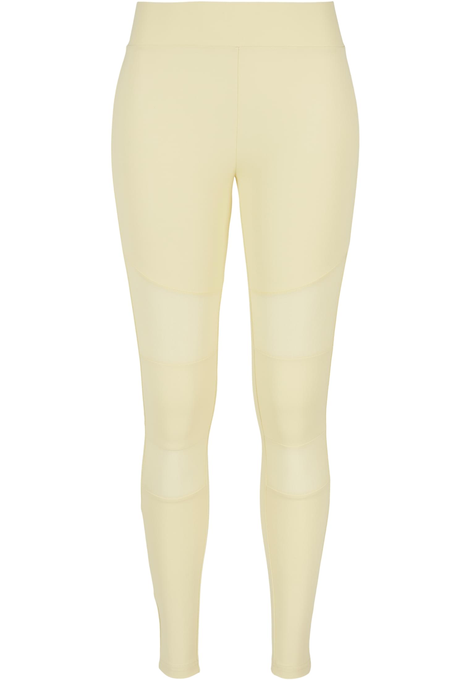 Ladies Tech Mesh Leggings | softyellow