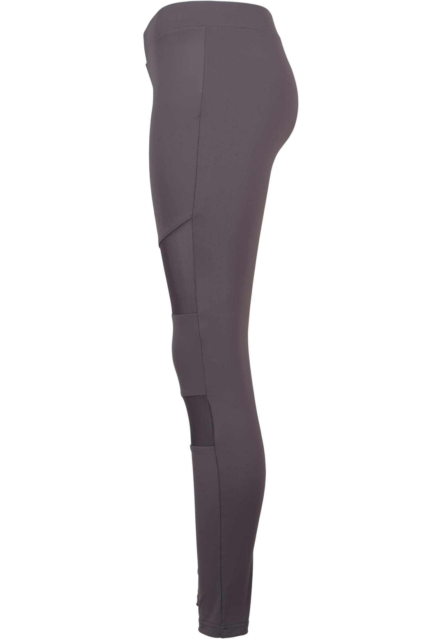 Ladies Tech Mesh Leggings | dark grey