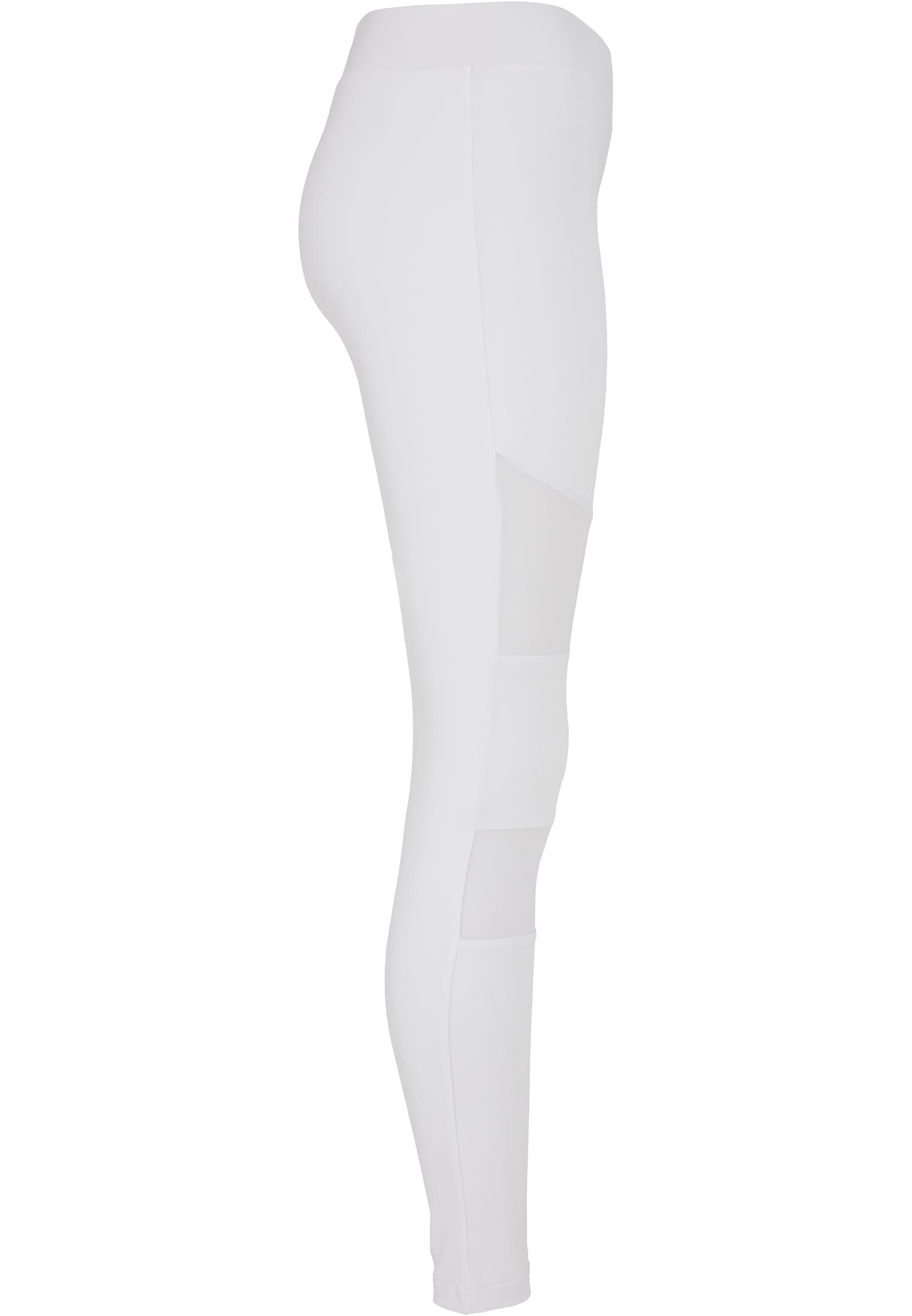 Ladies Tech Mesh Leggings | white