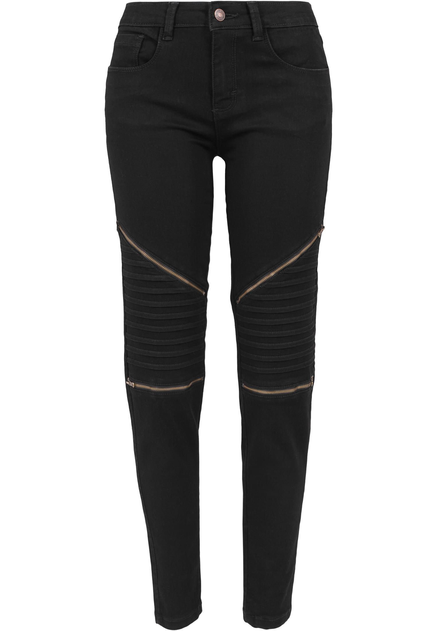 Ladies Stretch Biker Pants | black