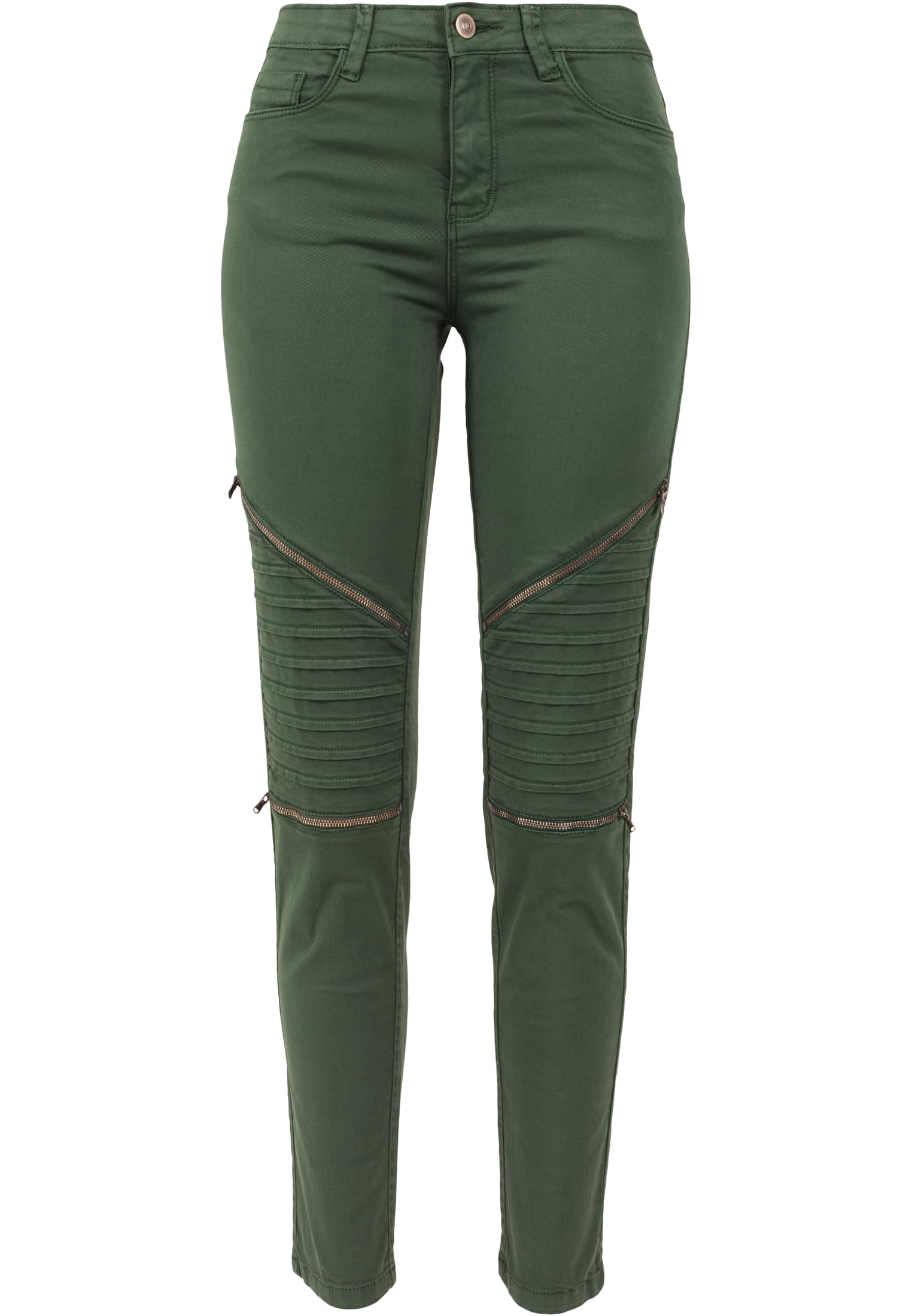 Ladies Stretch Biker Pants | olive