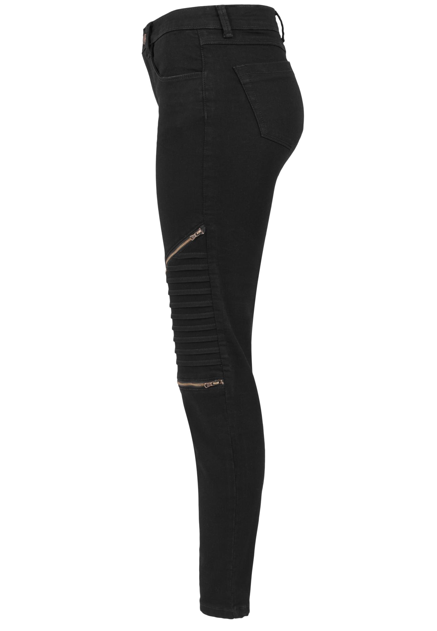 Ladies Stretch Biker Pants | black