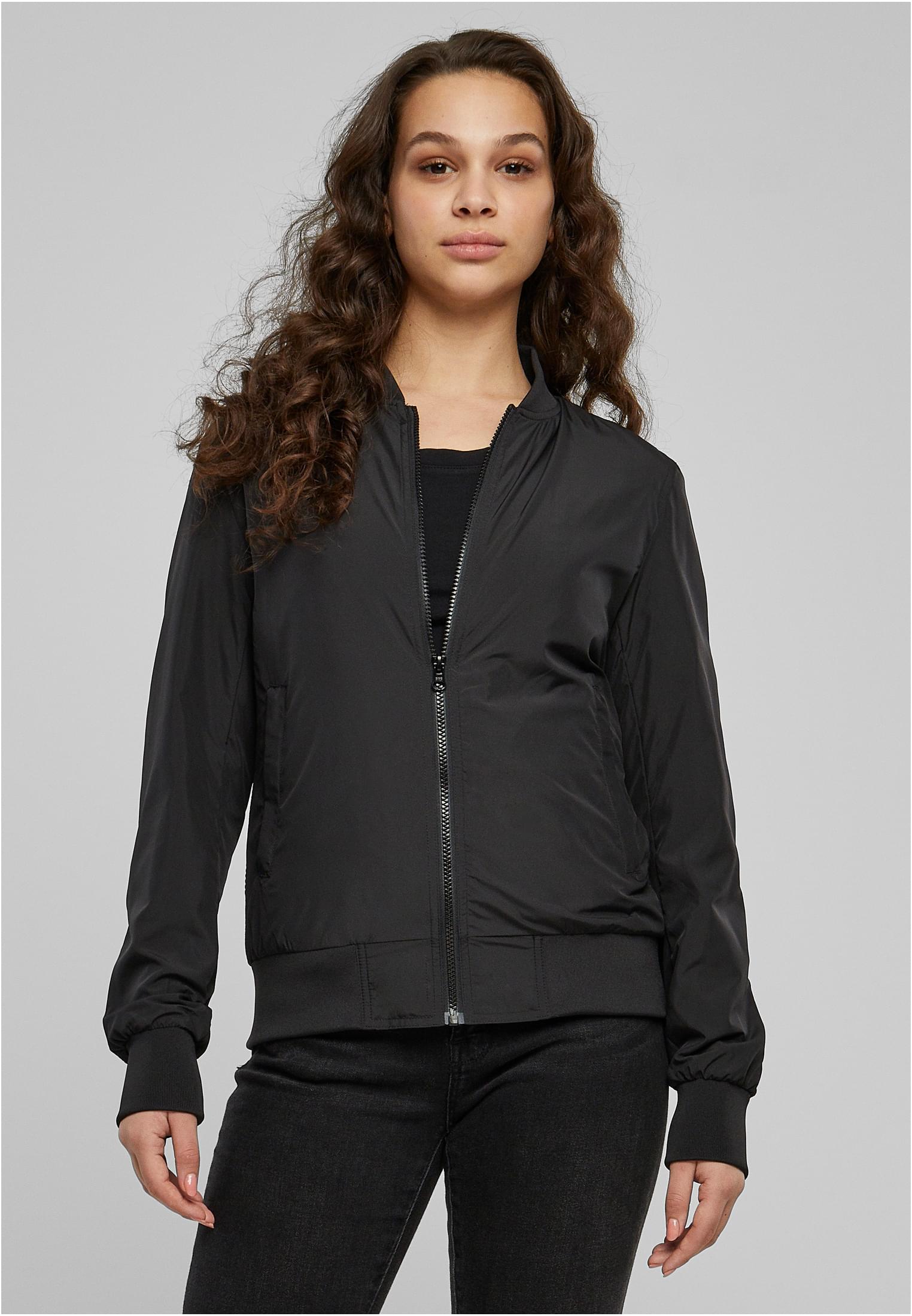 Ladies Light Bomber Jacket | black