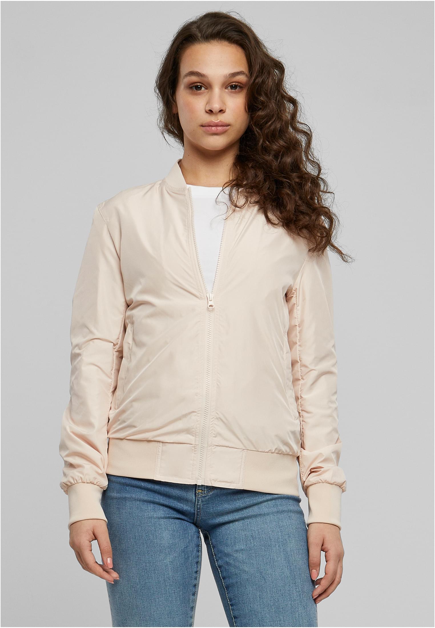 Ladies Light Bomber Jacket | light pink