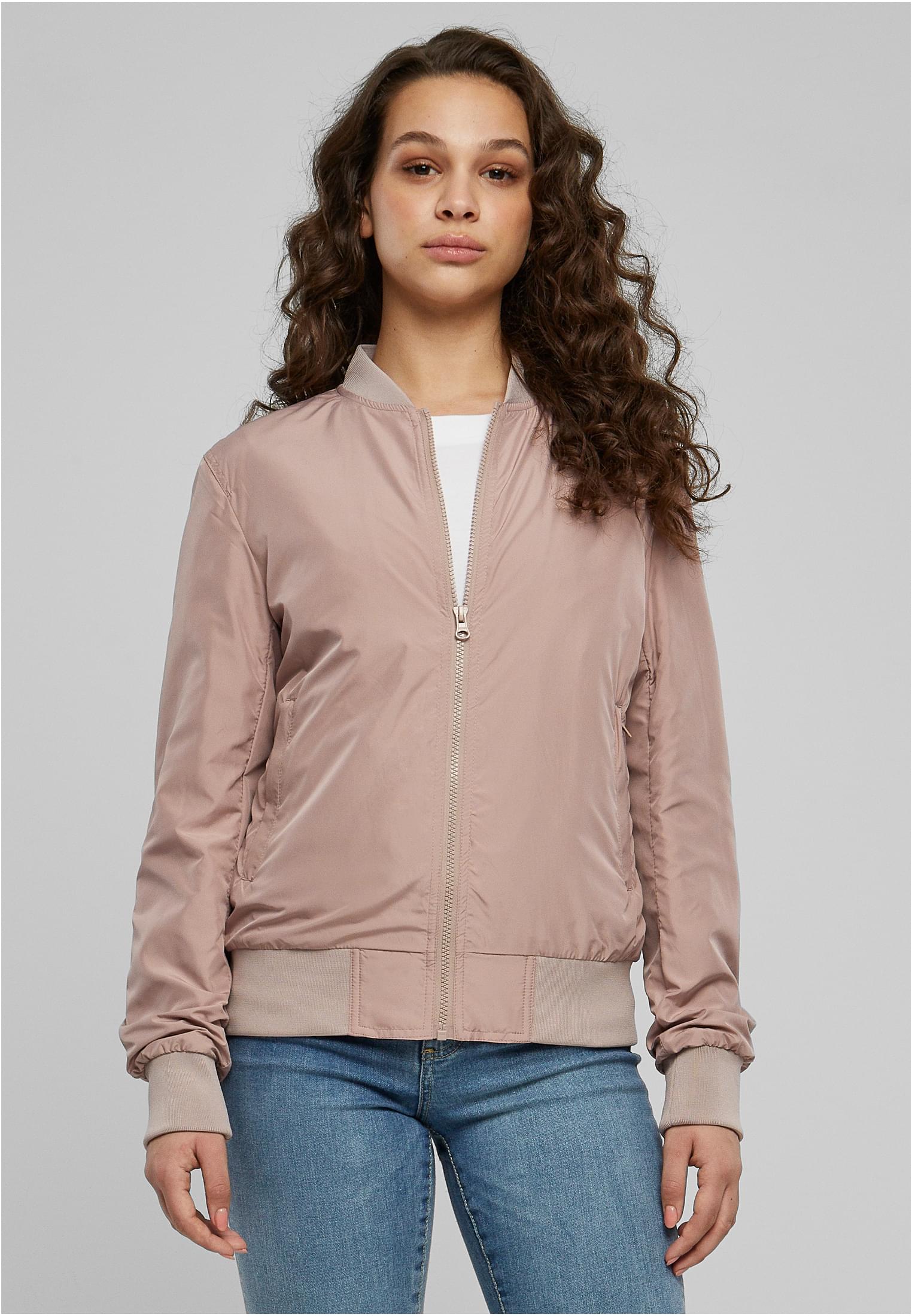 Ladies Light Bomber Jacket | duskrose