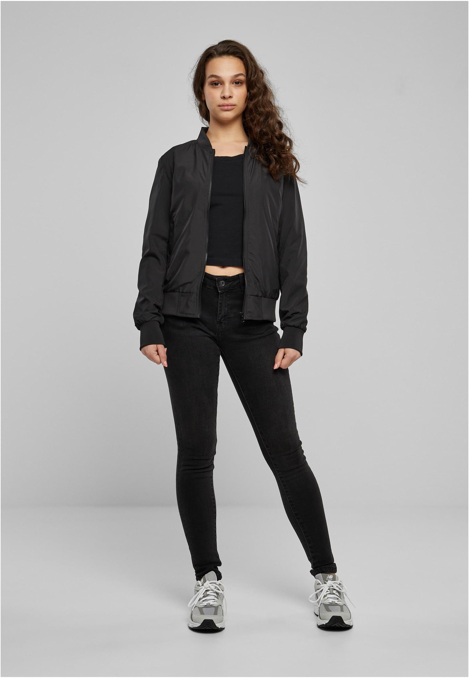 Ladies Light Bomber Jacket | black