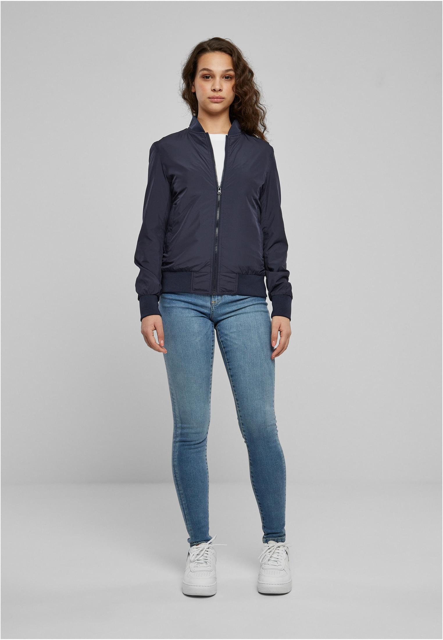 Ladies Light Bomber Jacket | navy