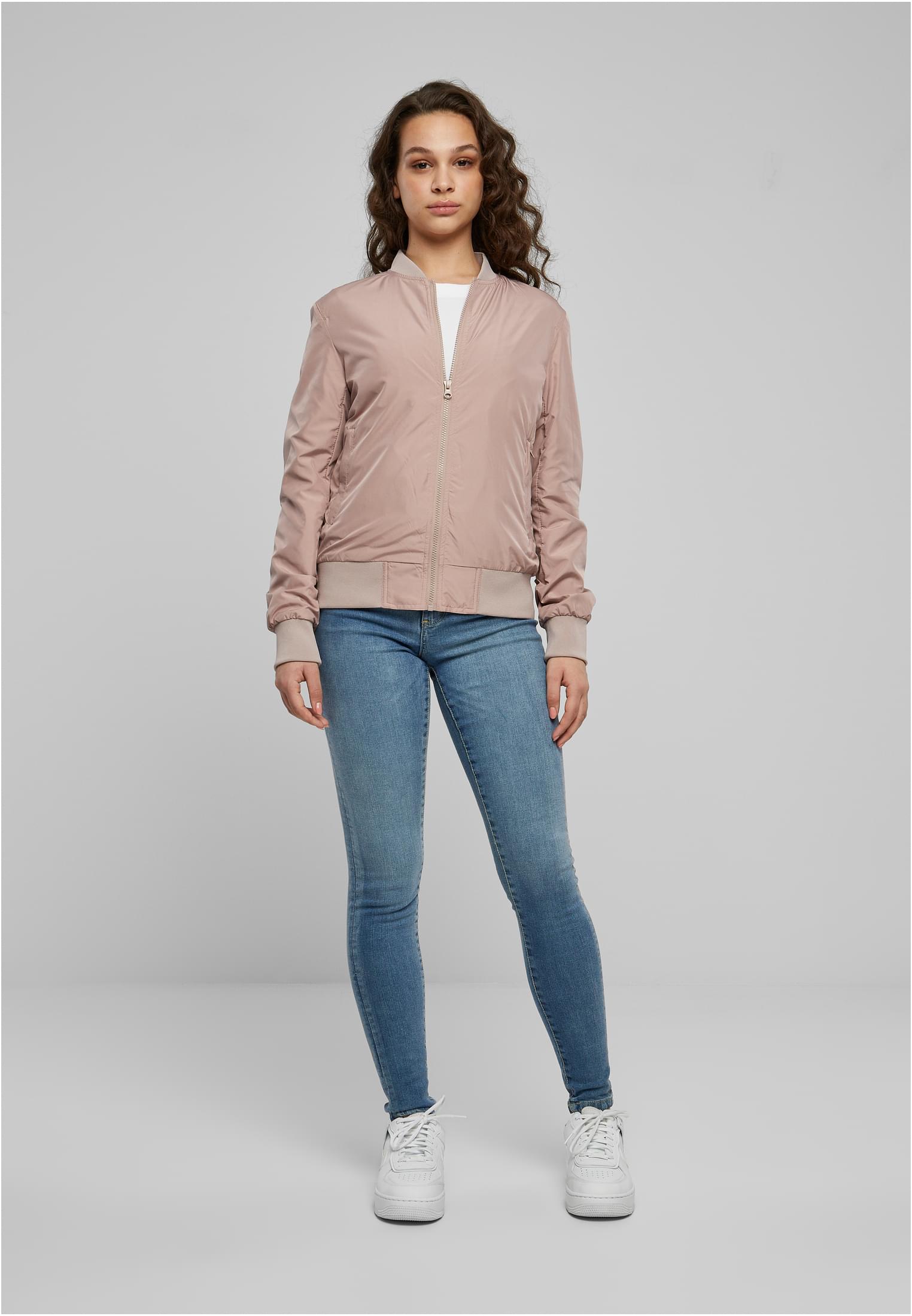 Ladies Light Bomber Jacket | duskrose