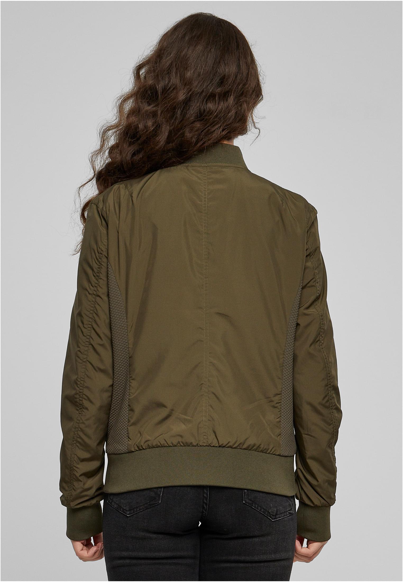 Ladies Light Bomber Jacket | dark olive