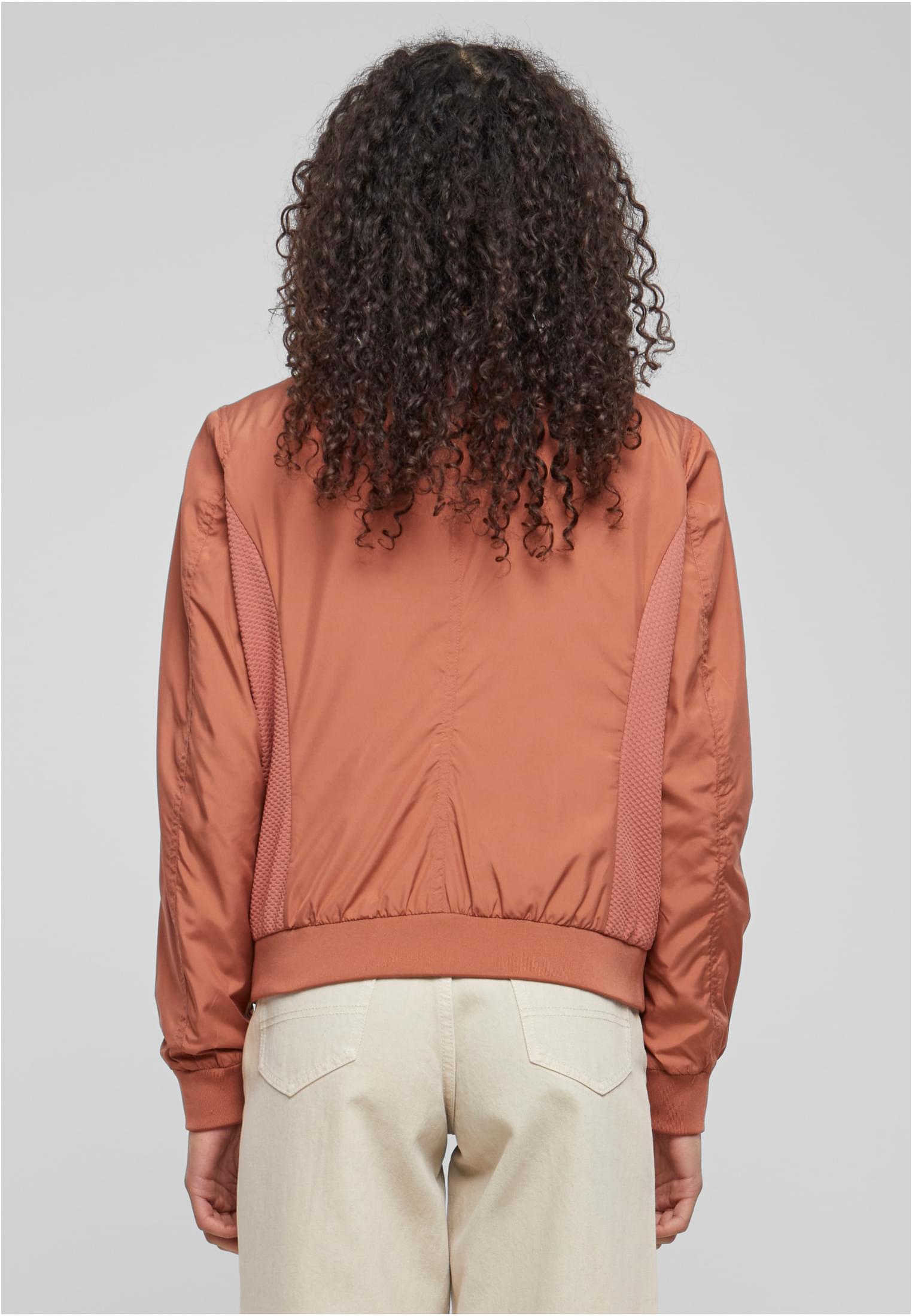 Ladies Light Bomber Jacket | terracotta