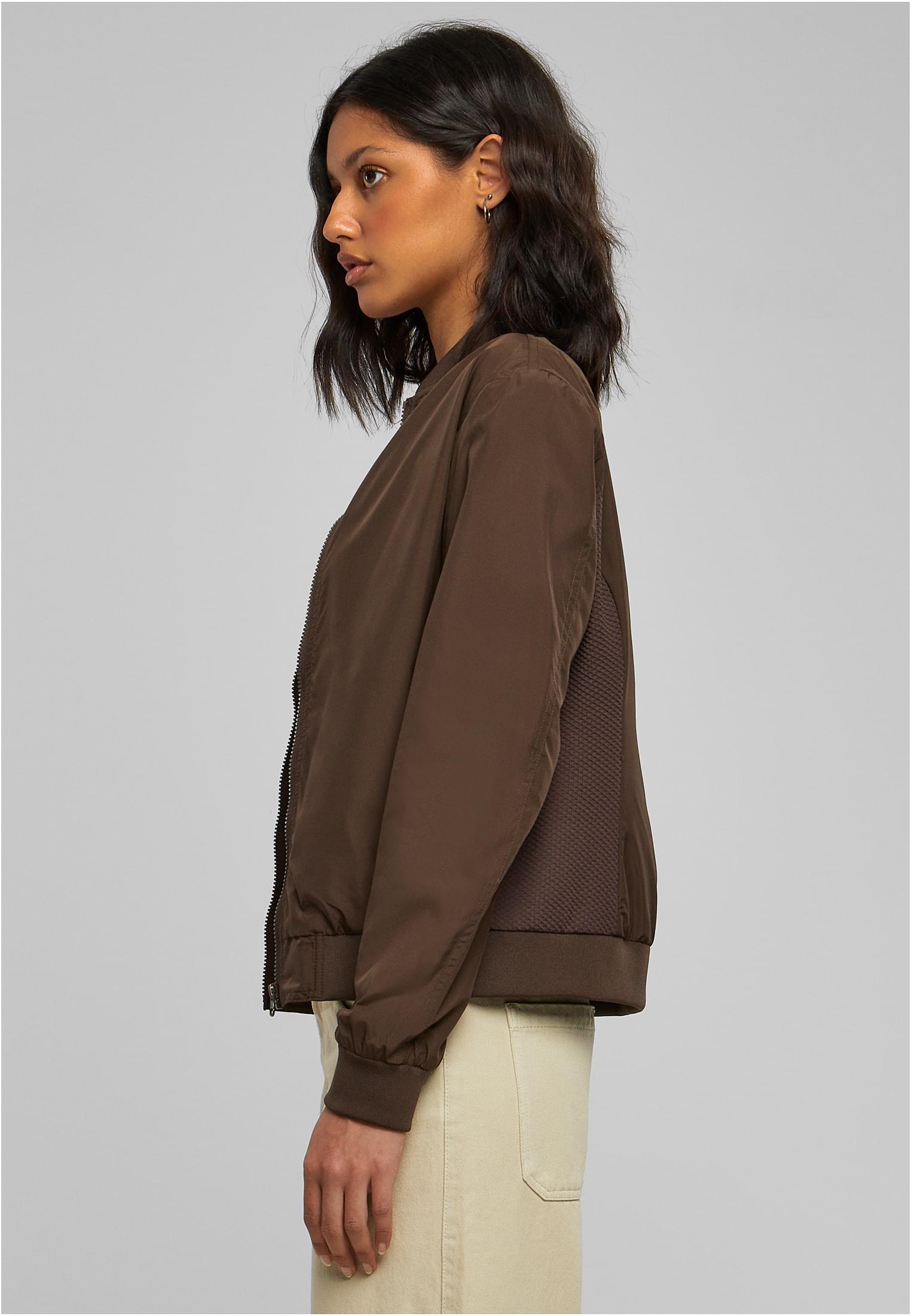 Ladies Light Bomber Jacket | brown