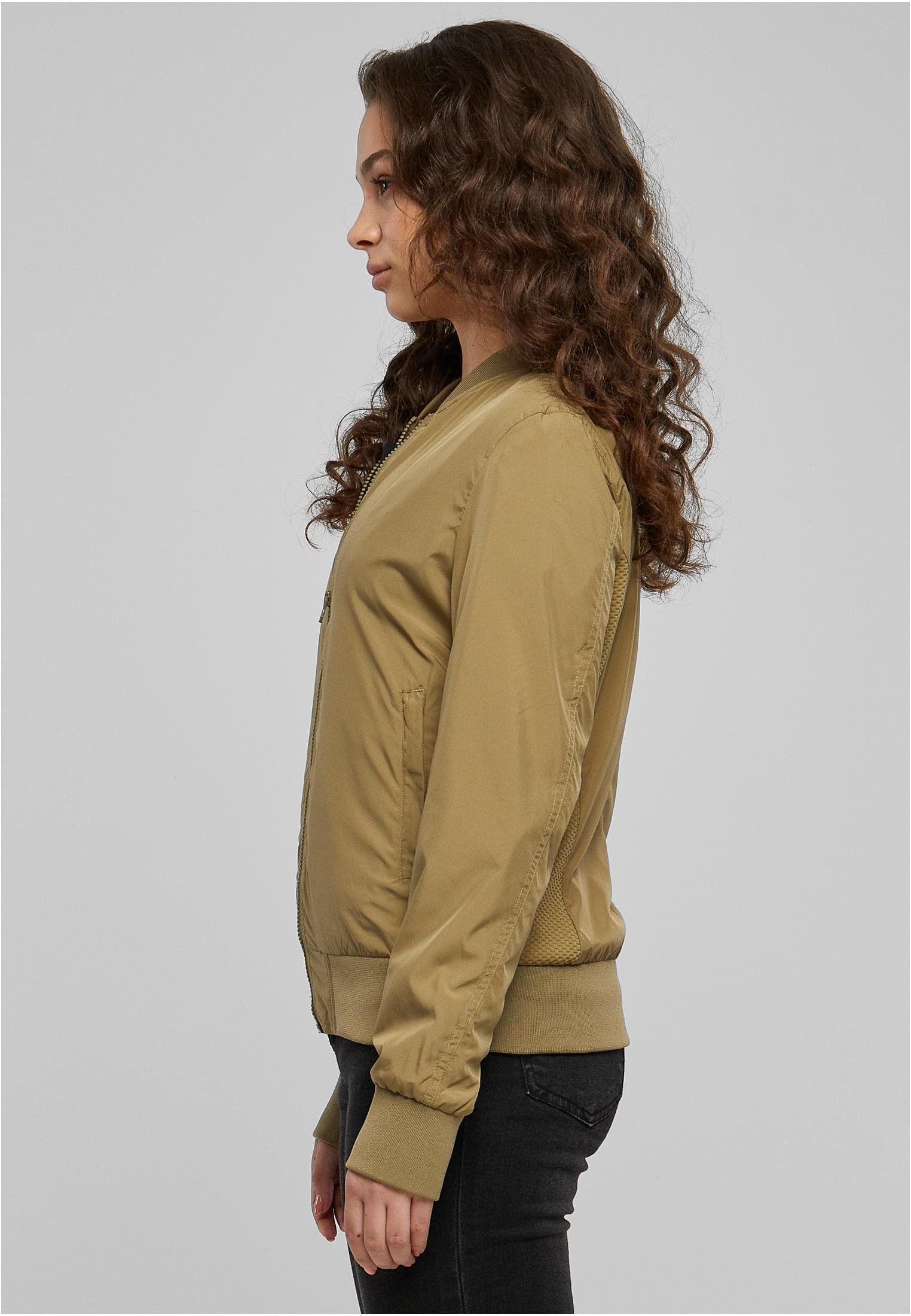 Ladies Light Bomber Jacket | khaki