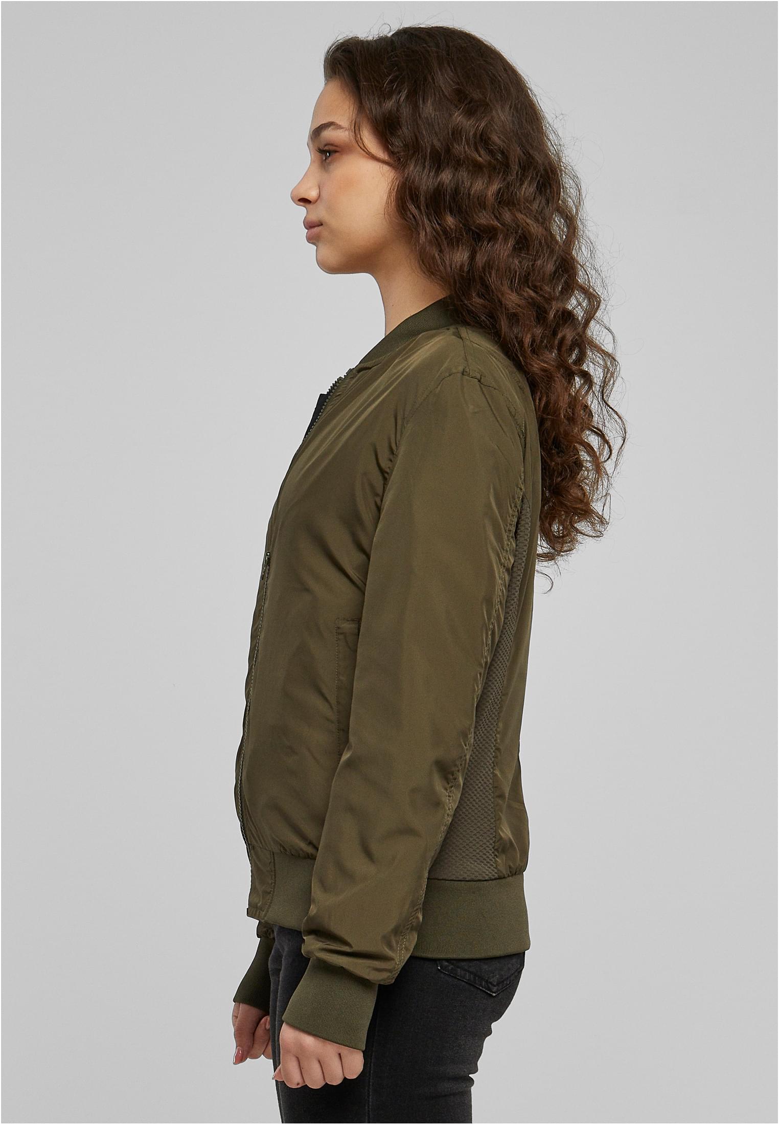 Ladies Light Bomber Jacket | dark olive