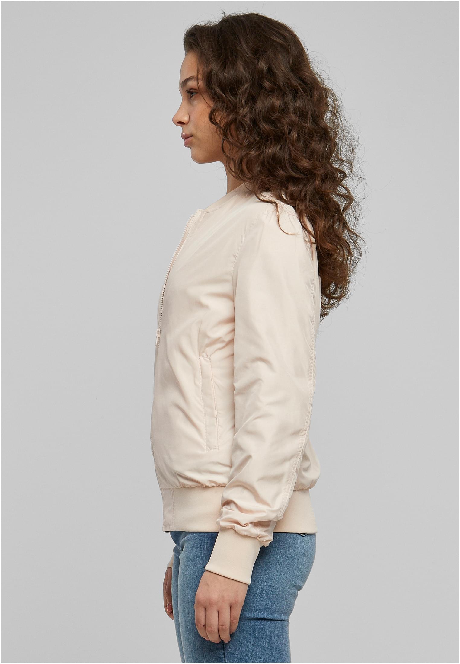 Ladies Light Bomber Jacket | light pink